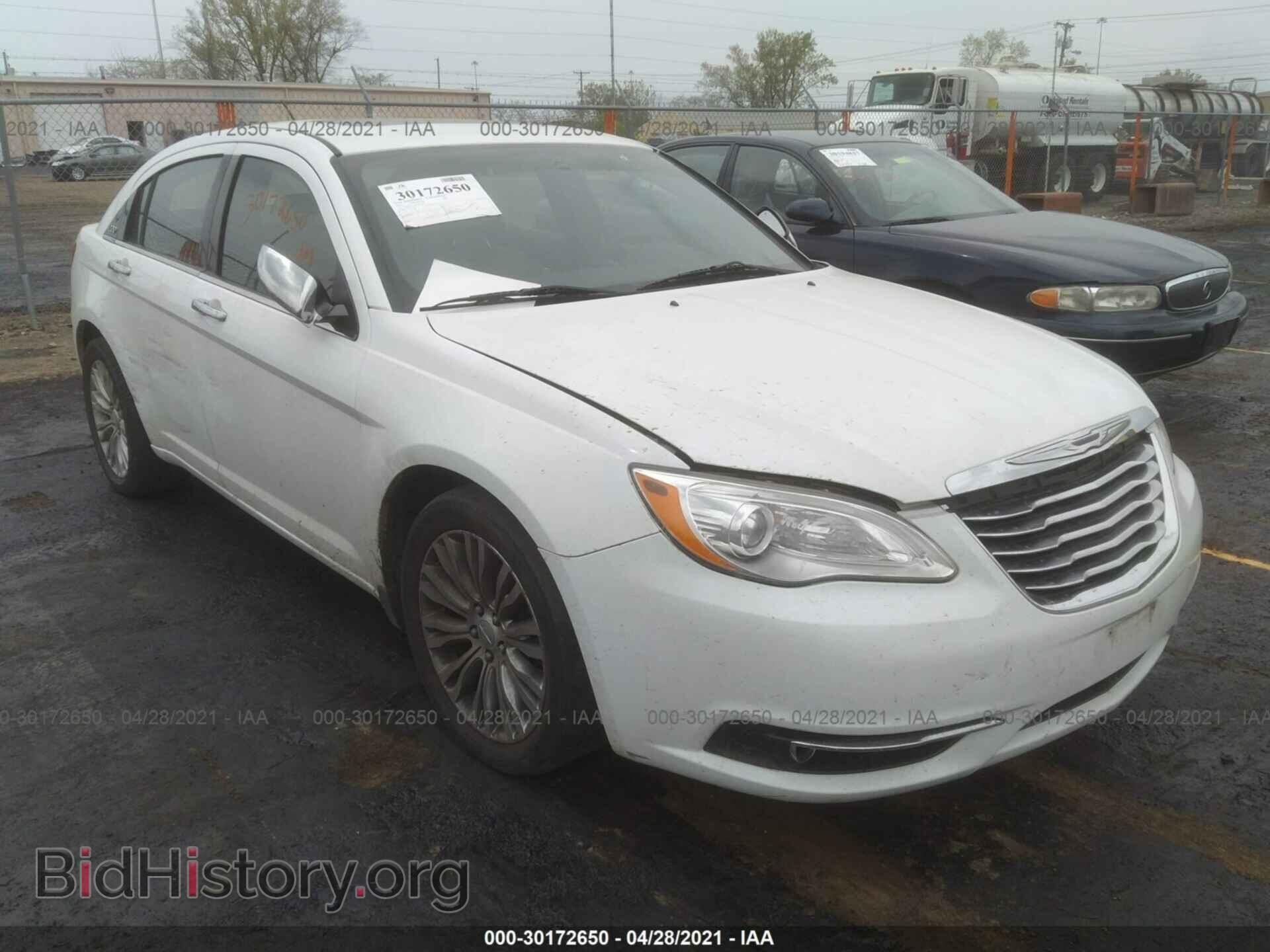 Фотография 1C3CCBCG6CN327037 - CHRYSLER 200 2012