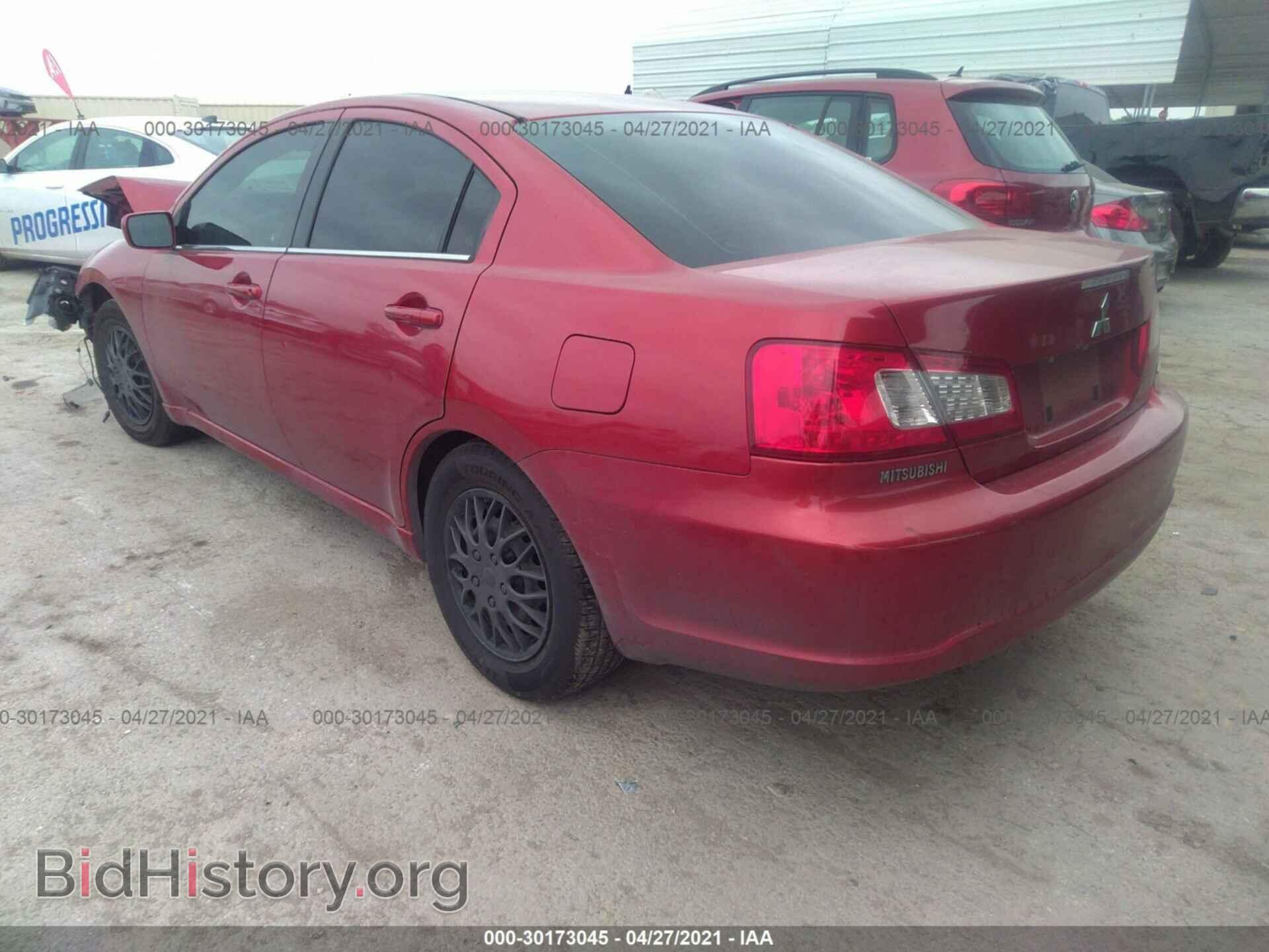 2012 MITSUBISHI GALANT - VIN: 4A32B3FF9CE009445 - Фото 3