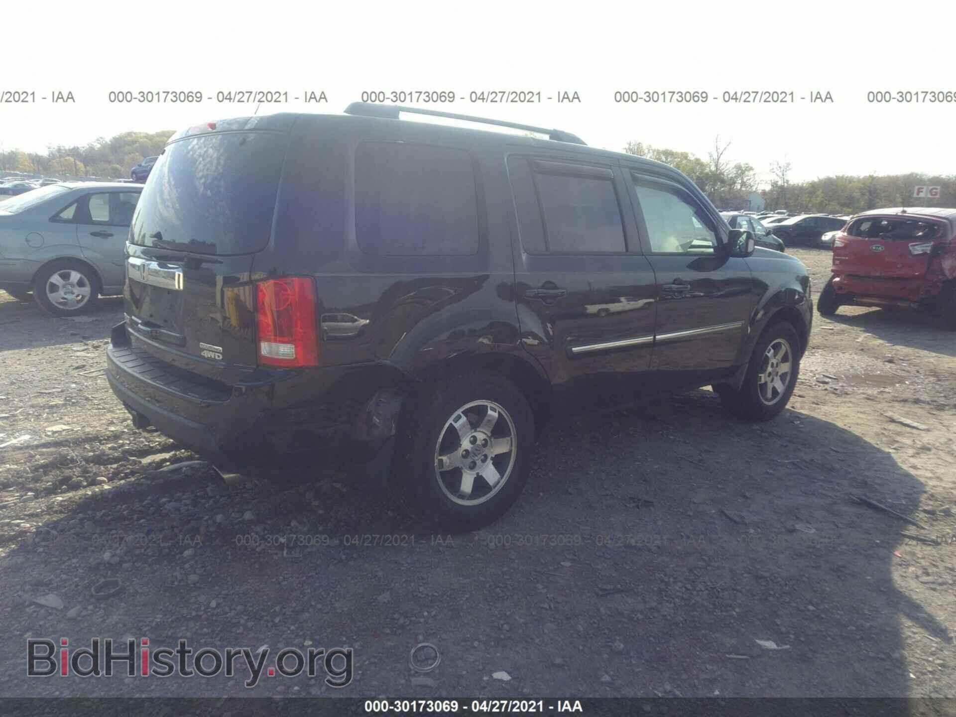 2010 HONDA PILOT - VIN: 5FNYF4H94AB039141 - Фото 4