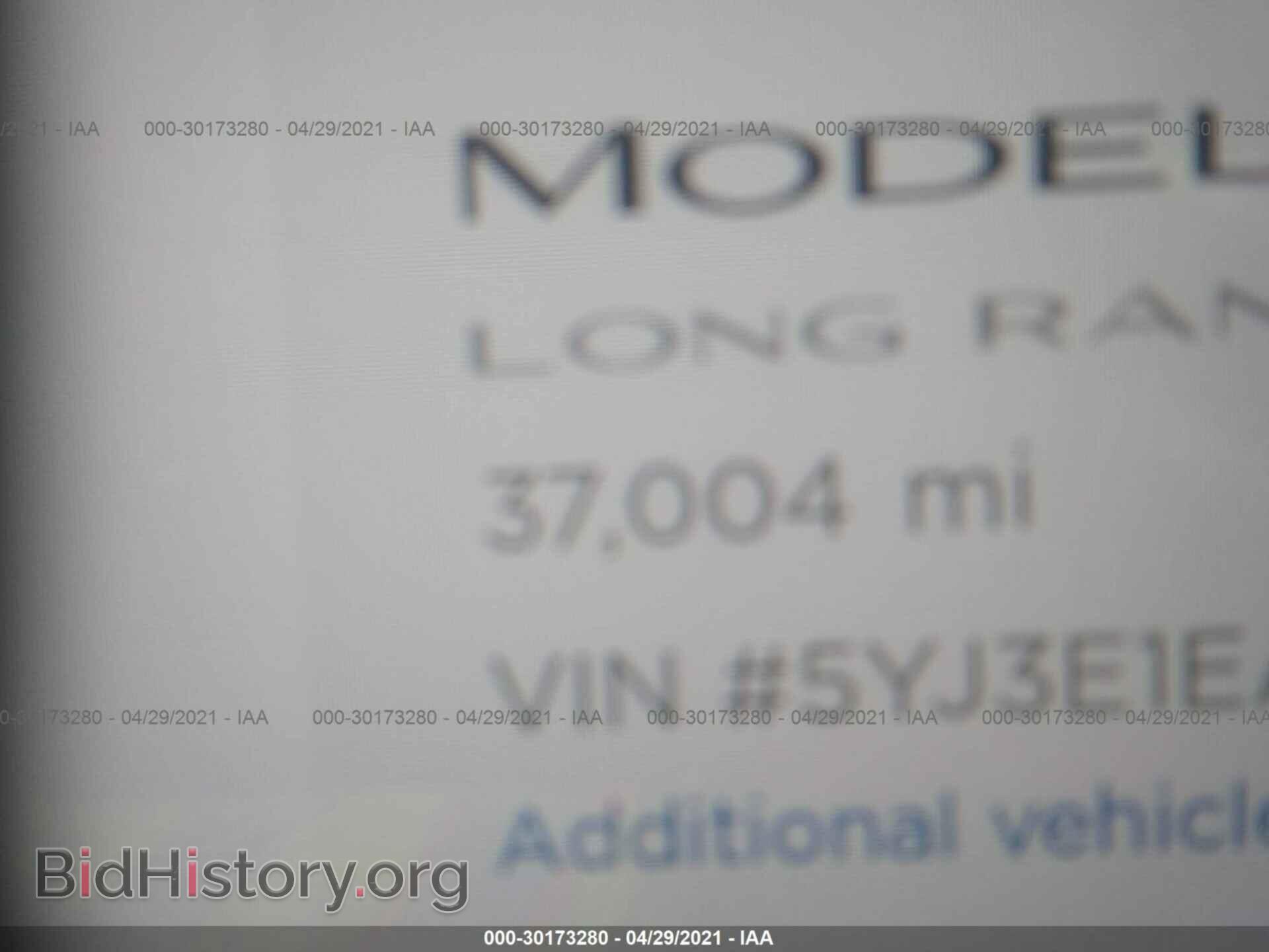 2017 TESLA MODEL 3 - VIN: 5YJ3E1EA8HF001495 - Photo 7