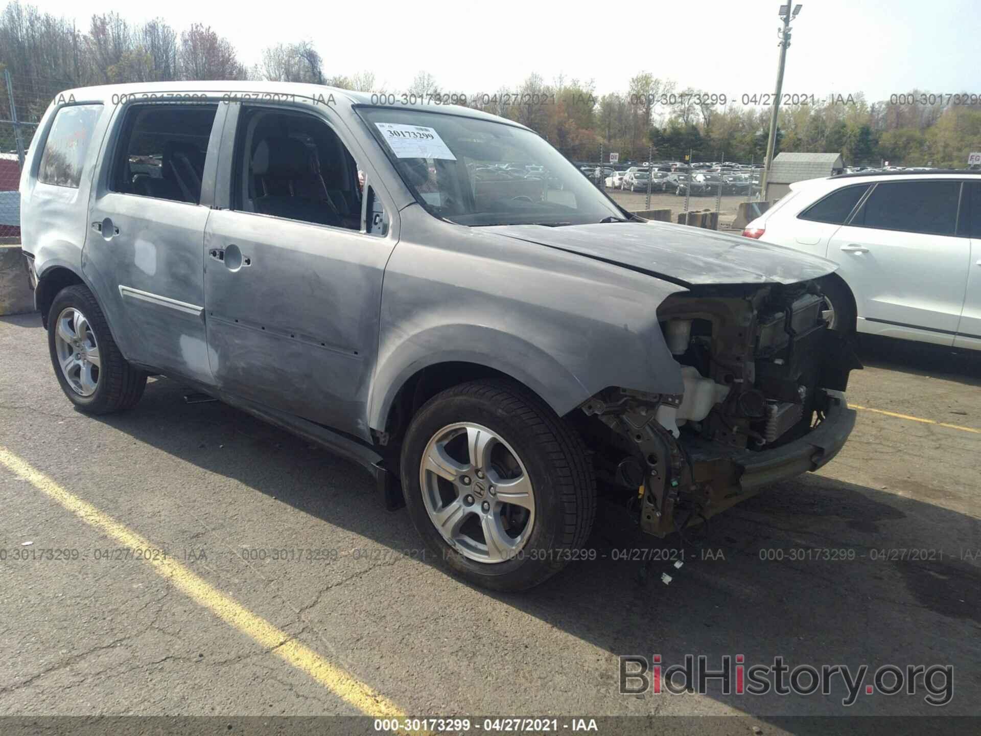 Photo 5FNYF4H51DB052897 - HONDA PILOT 2013