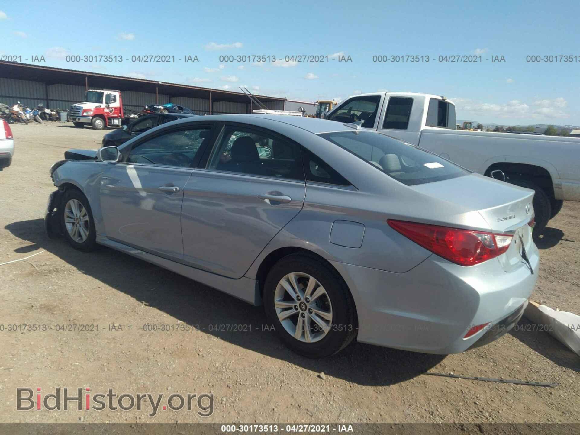 2014 HYUNDAI SONATA - VIN: 5NPEB4AC2EH844468 - Фото 3