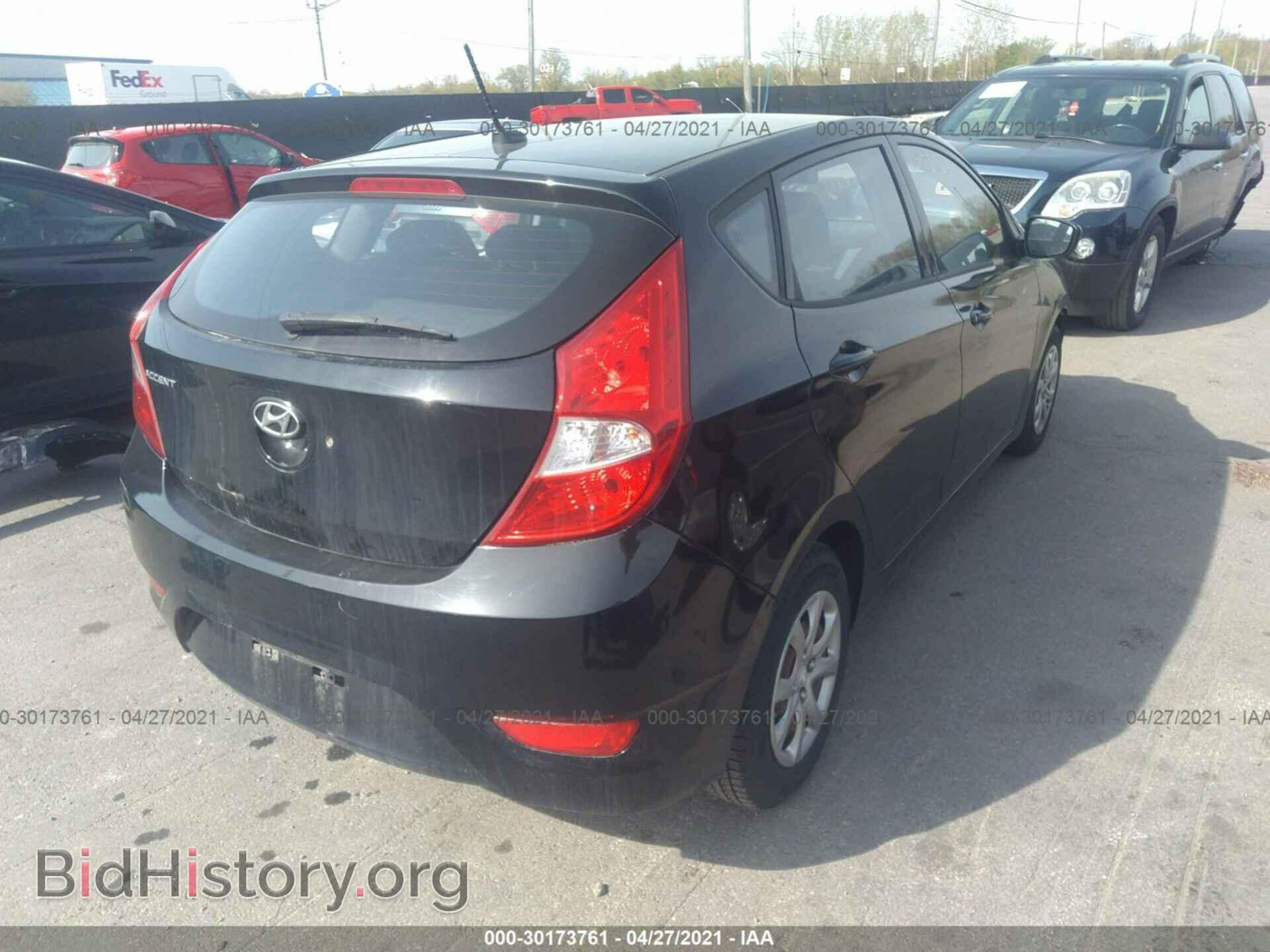 2014 HYUNDAI ACCENT - VIN: KMHCT5AE2EU194795 - Фото 4
