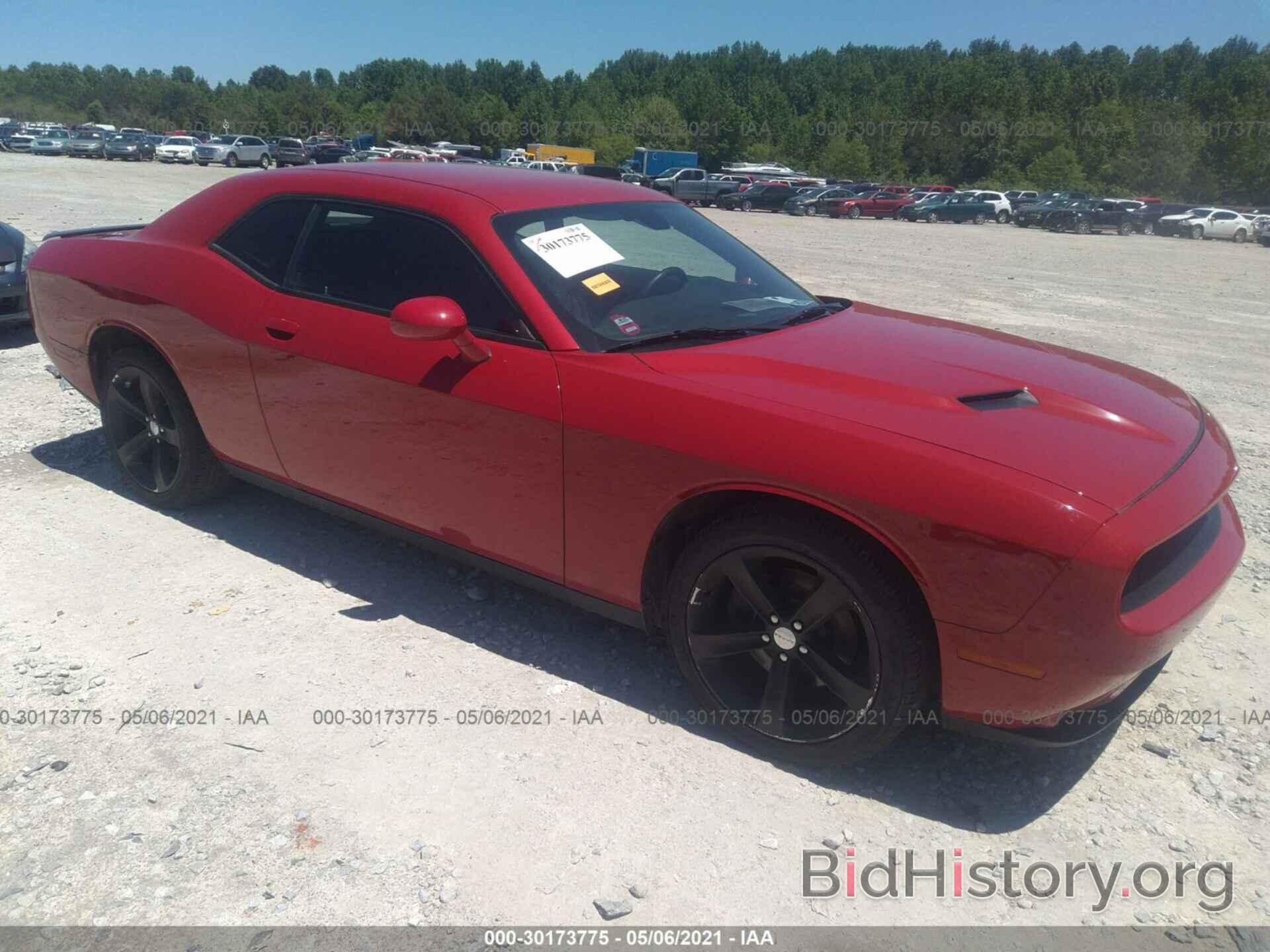 Photo 2C3CDZAG3GH345826 - DODGE CHALLENGER 2016