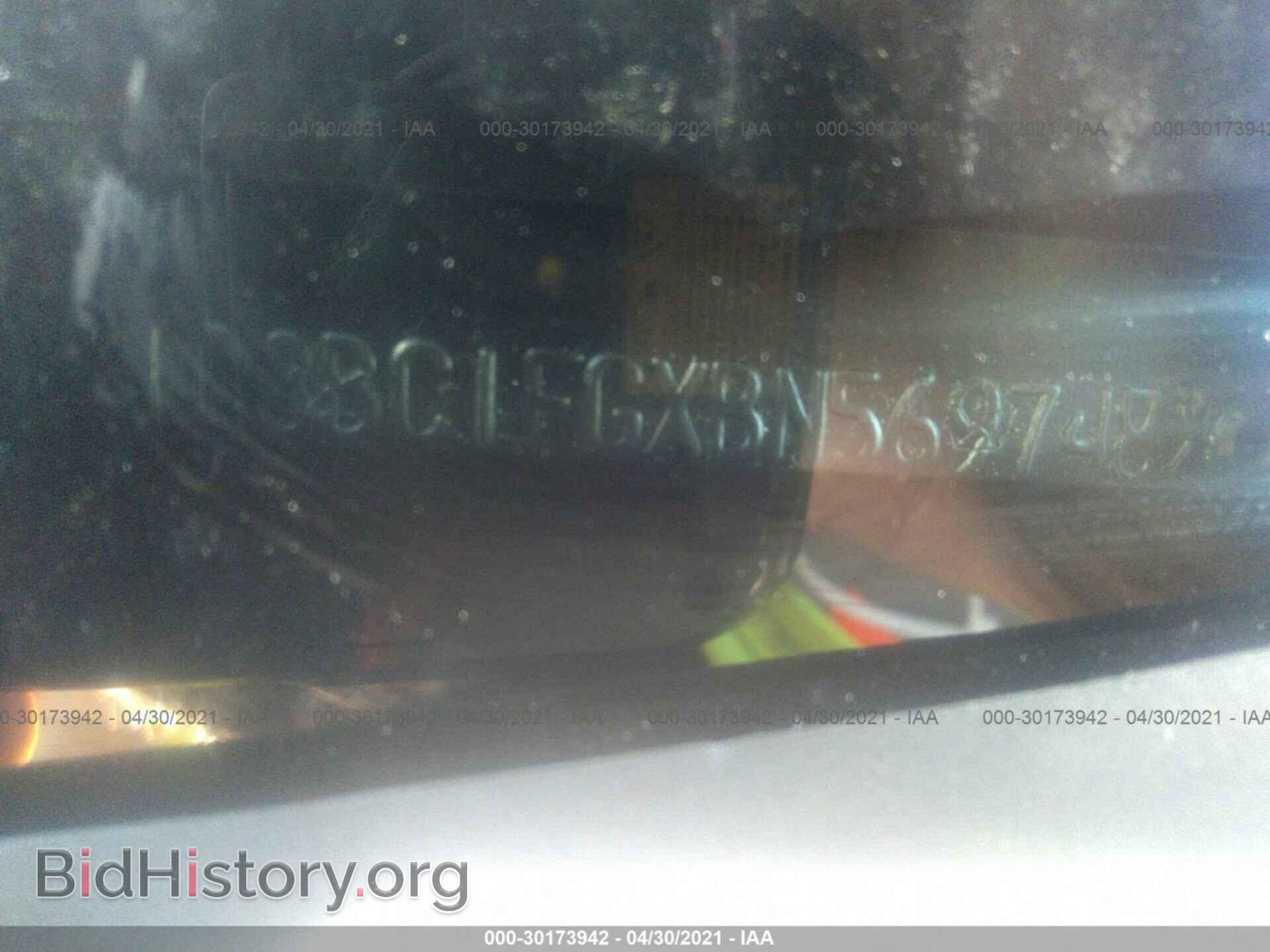 2011 CHRYSLER 200 - VIN: 1C3BC1FGXBN569748 - Фото 9