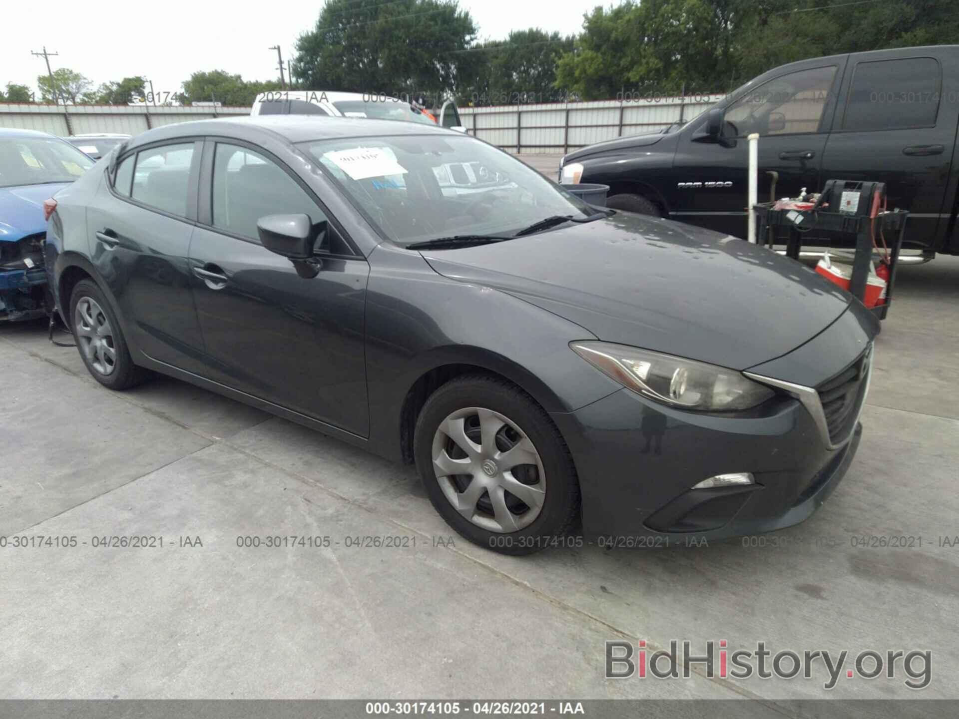 Photo JM1BM1U76E1178006 - MAZDA MAZDA3 2014