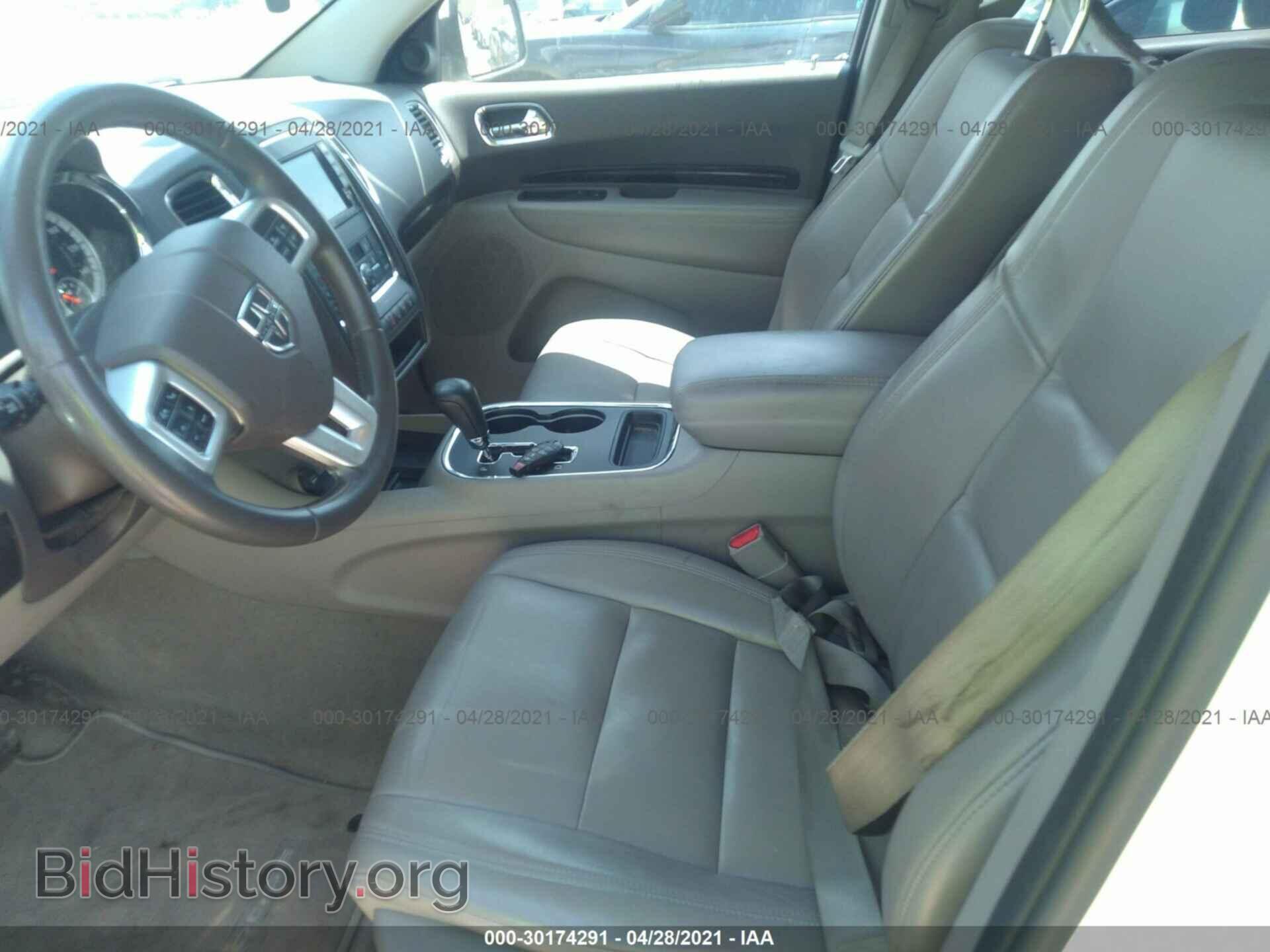 2013 DODGE DURANGO - VIN: 1C4RDHDG9DC681202 - Фото 5