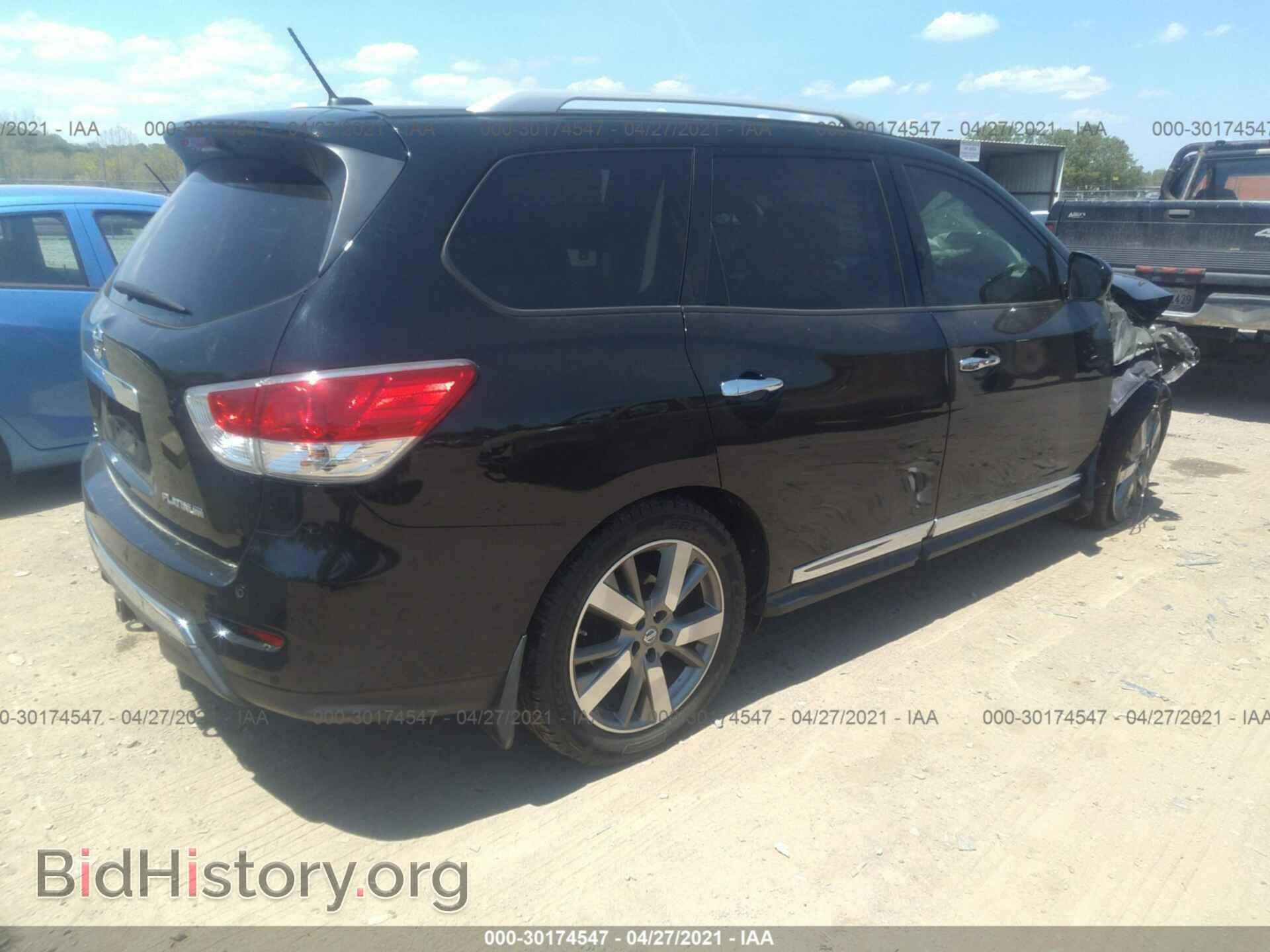 2014 NISSAN PATHFINDER - VIN: 5N1AR2MM7EC627461 - Фото 4