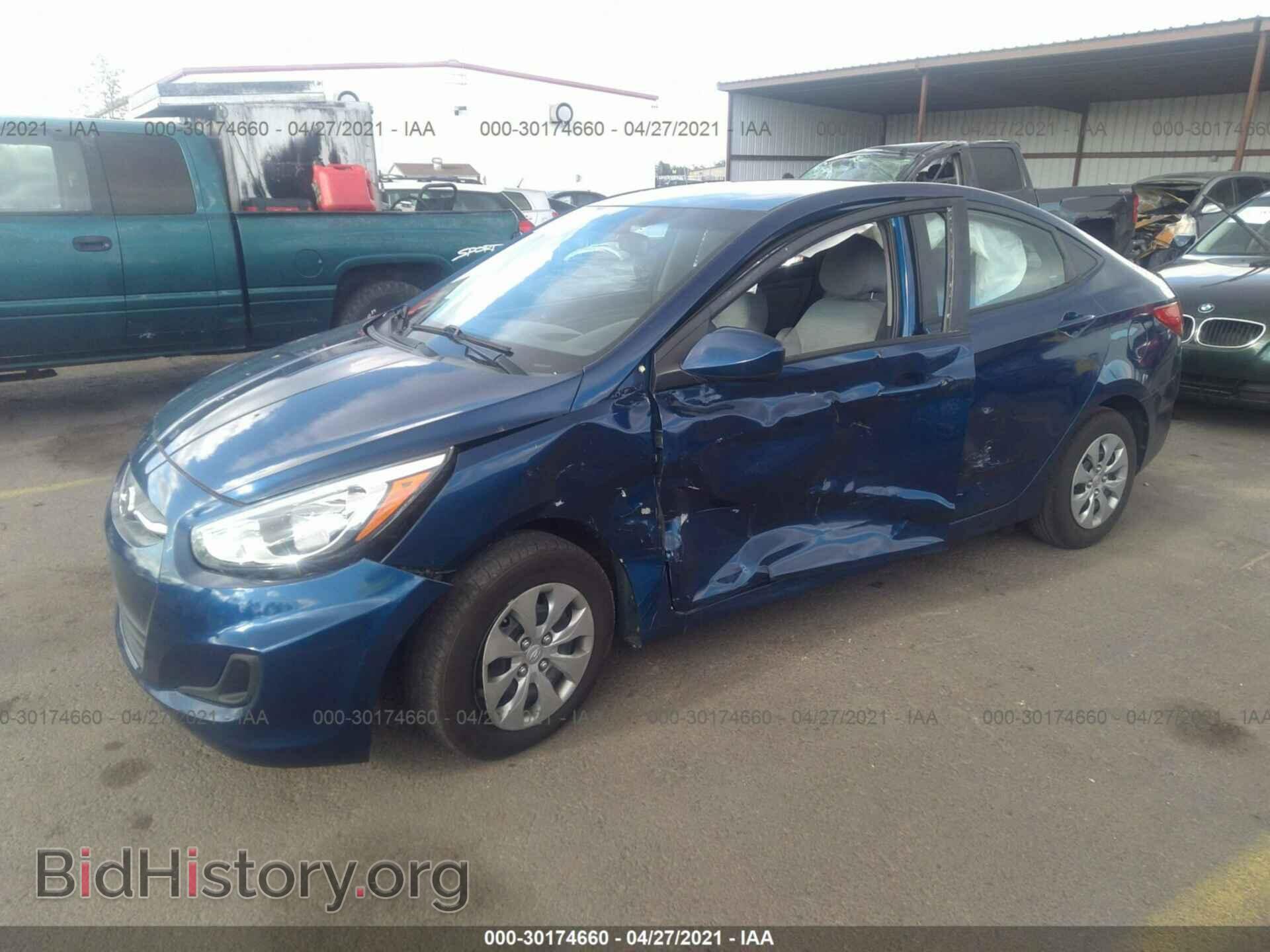 2017 HYUNDAI ACCENT - VIN: KMHCT4AE9HU206567 - Фото 2