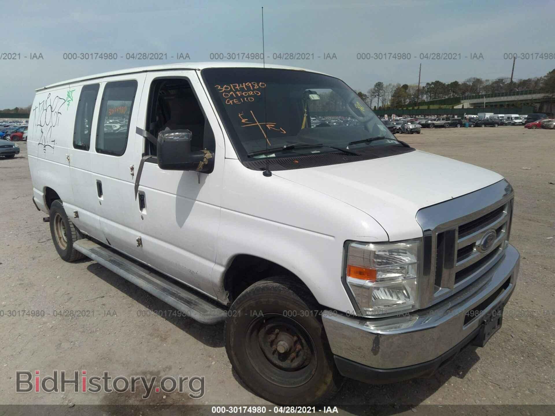 Фотография 1FTNE24W99DA29276 - FORD ECONOLINE CARGO VAN 2009