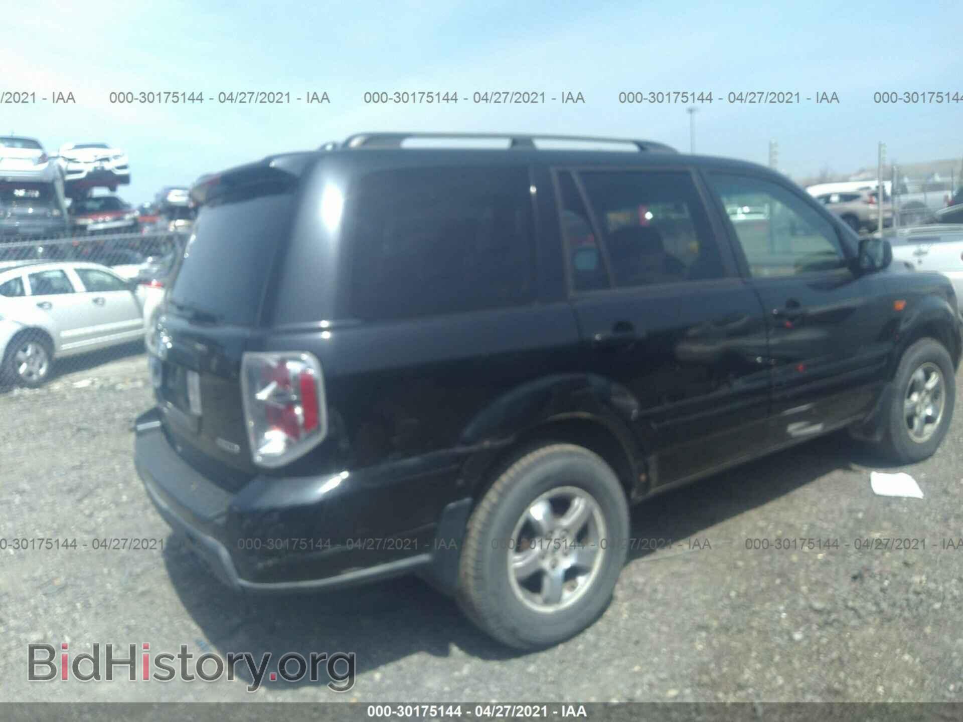 2006 HONDA PILOT - VIN: 2HKYF18566H505379 - Фото 4