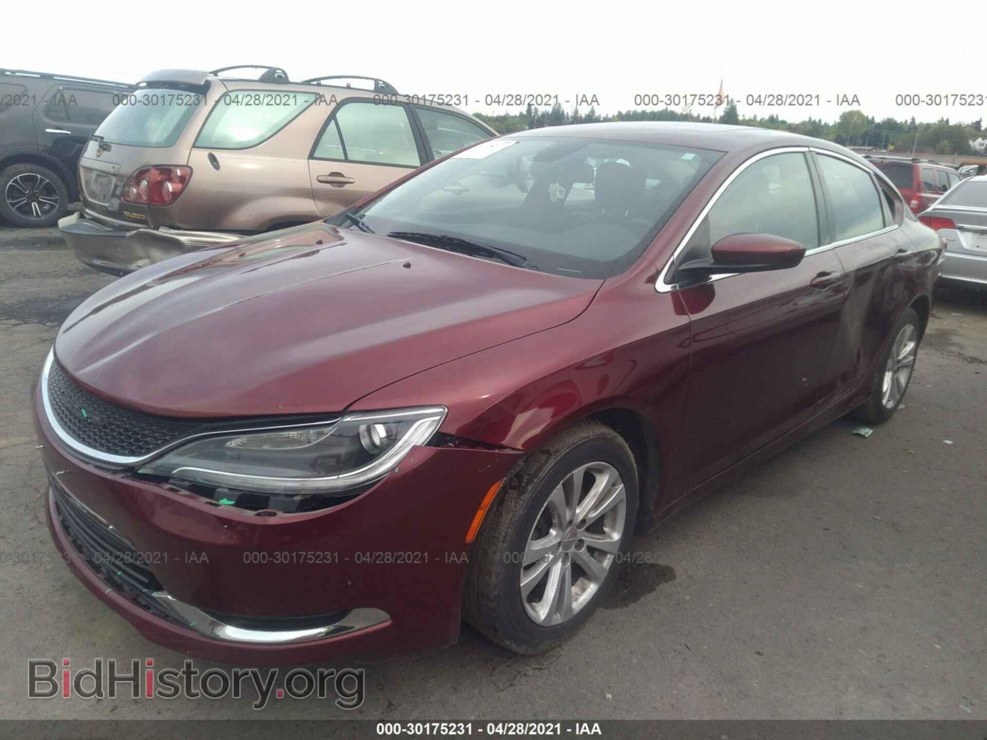 2015 CHRYSLER 200 - VIN: 1C3CCCAB9FN628306 - Фото 2