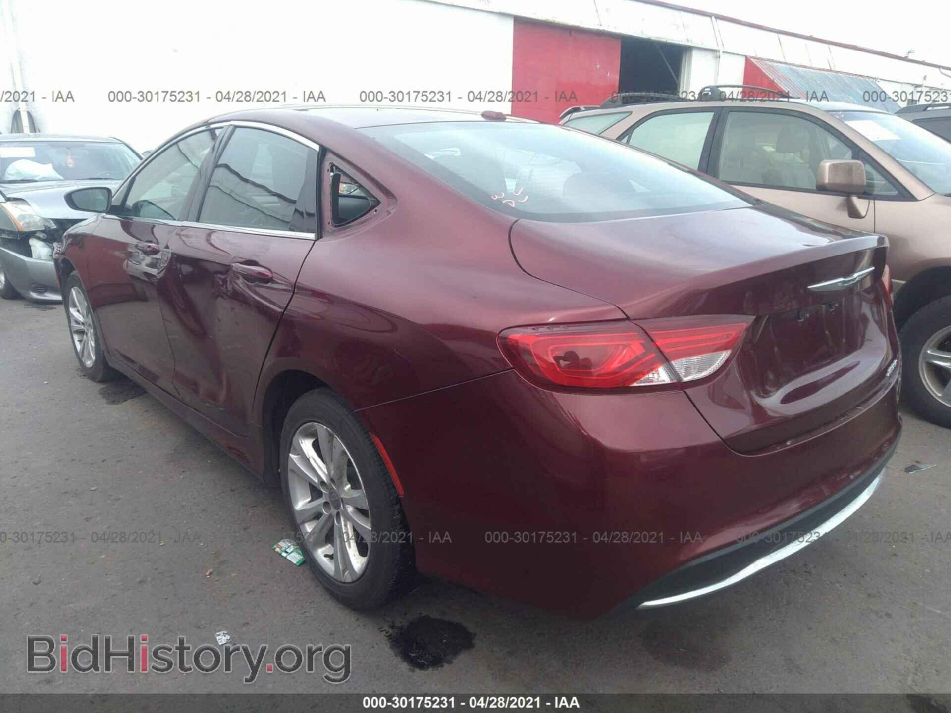 2015 CHRYSLER 200 - VIN: 1C3CCCAB9FN628306 - Фото 3