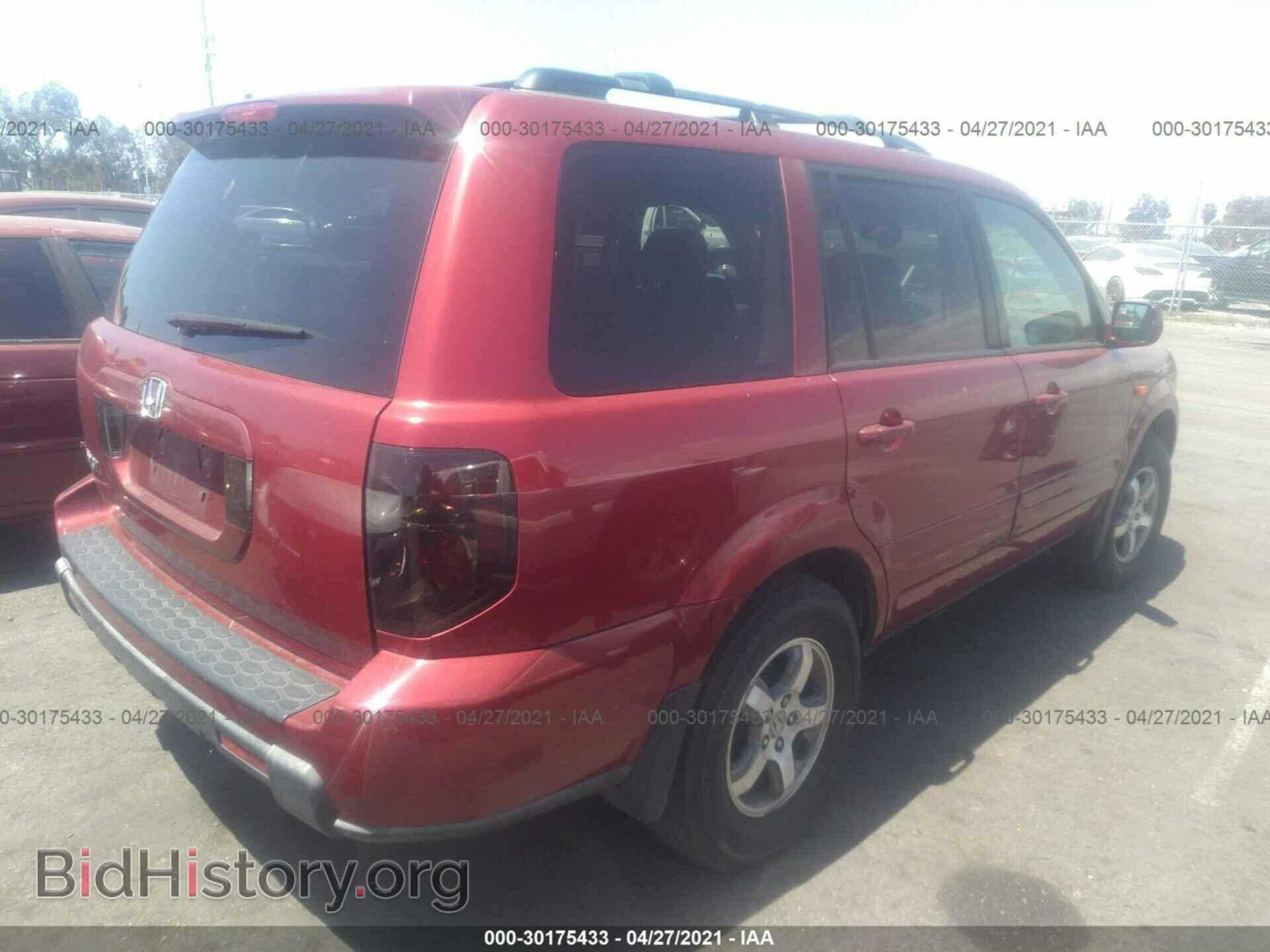 2006 HONDA PILOT - VIN: 5FNYF28616B040541 - Фото 4