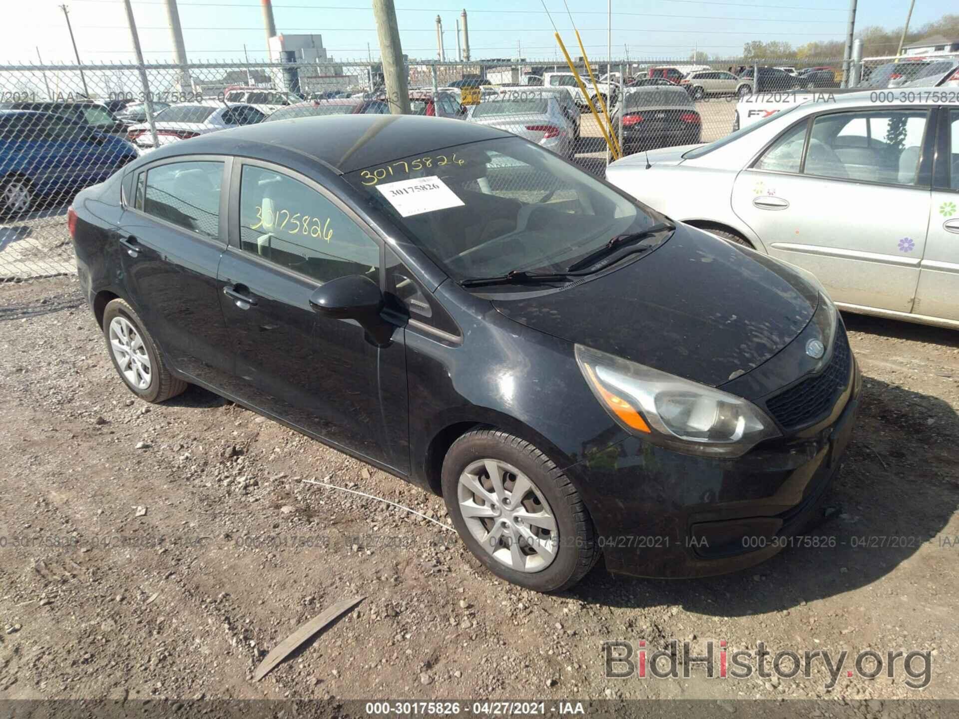 Photo KNADM4A32D6099703 - KIA RIO 2013