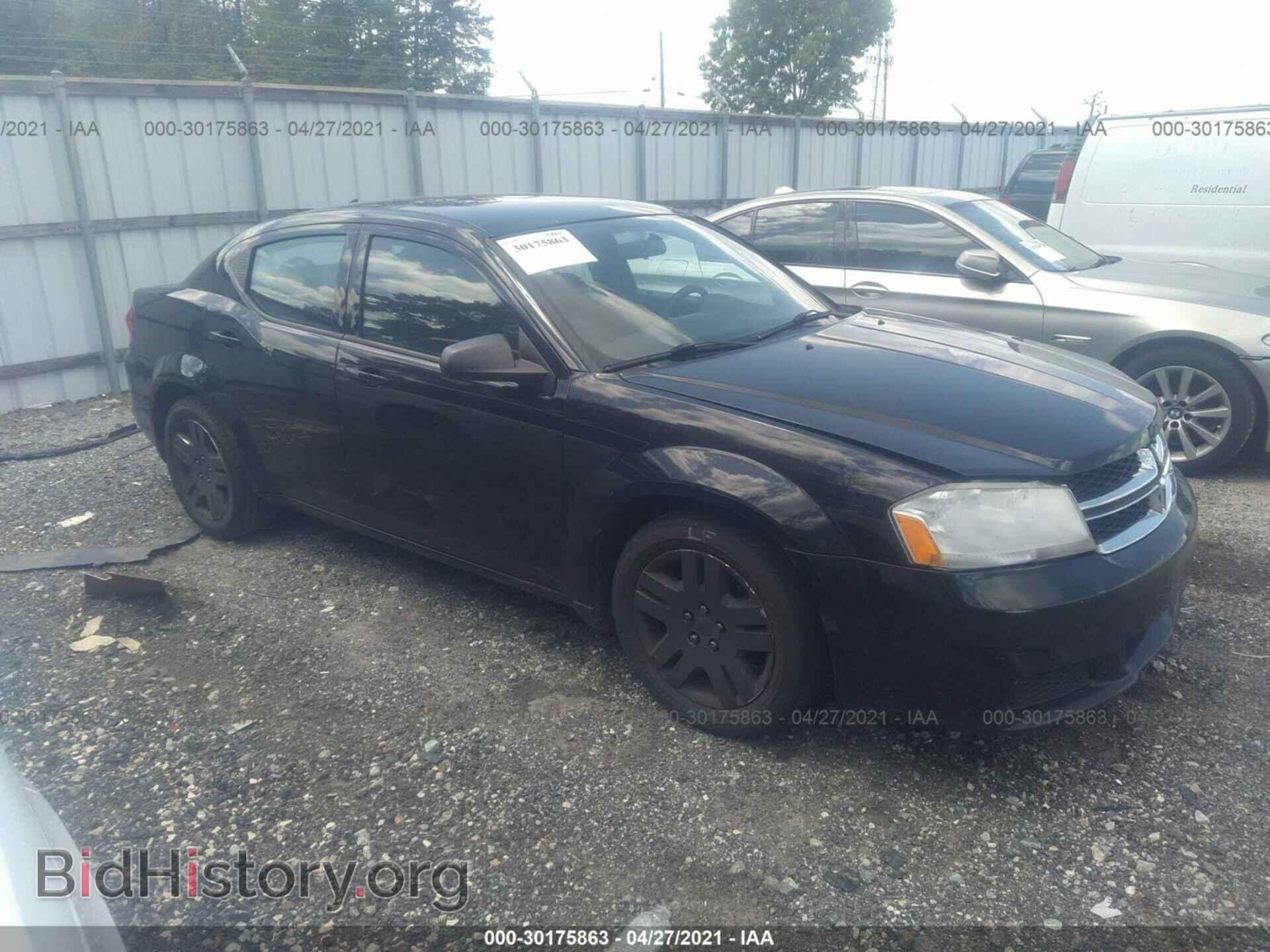 Фотография 1C3CDZAB3DN620604 - DODGE AVENGER 2013