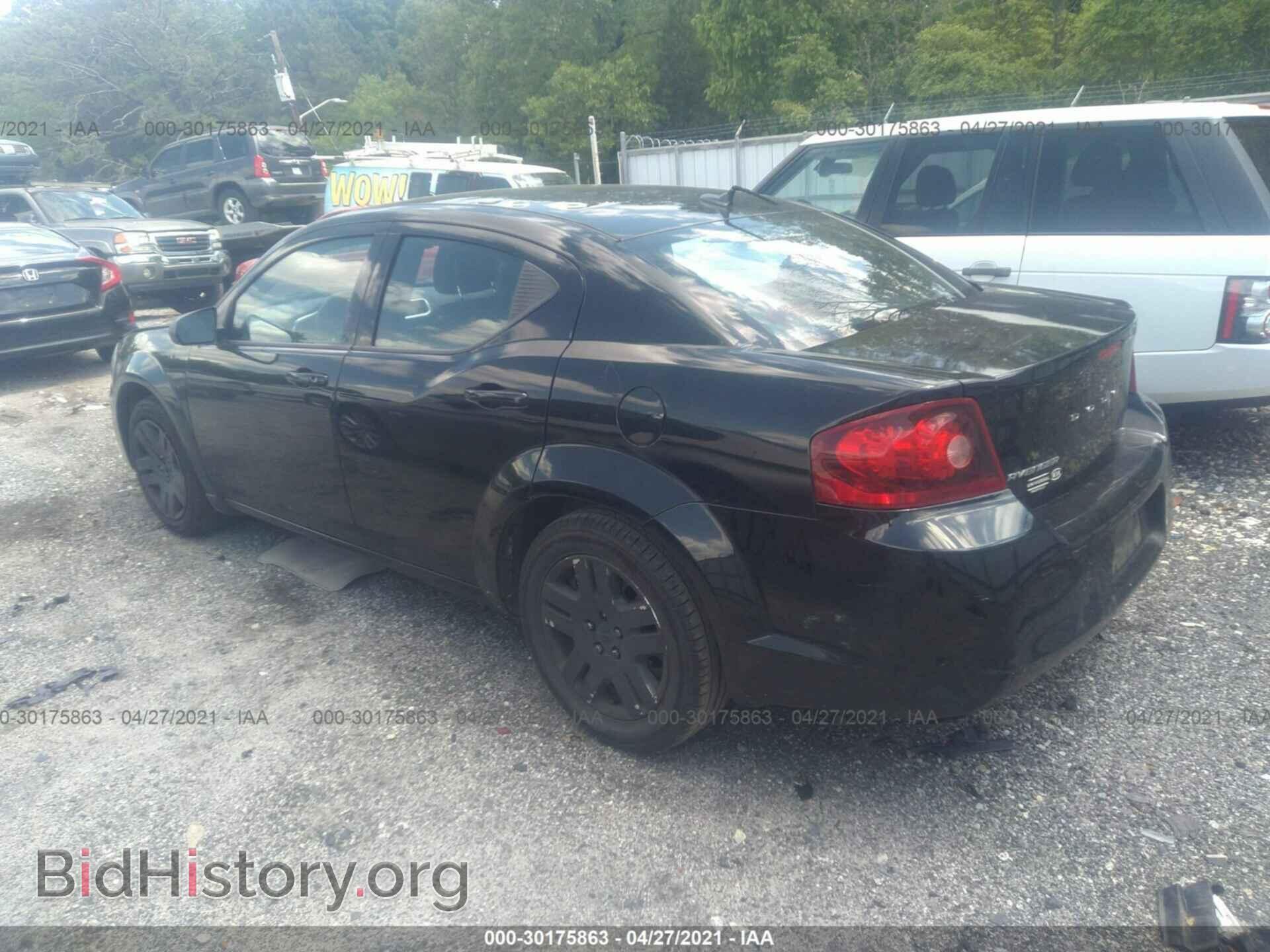 2013 DODGE AVENGER - VIN: 1C3CDZAB3DN620604 - Фото 3