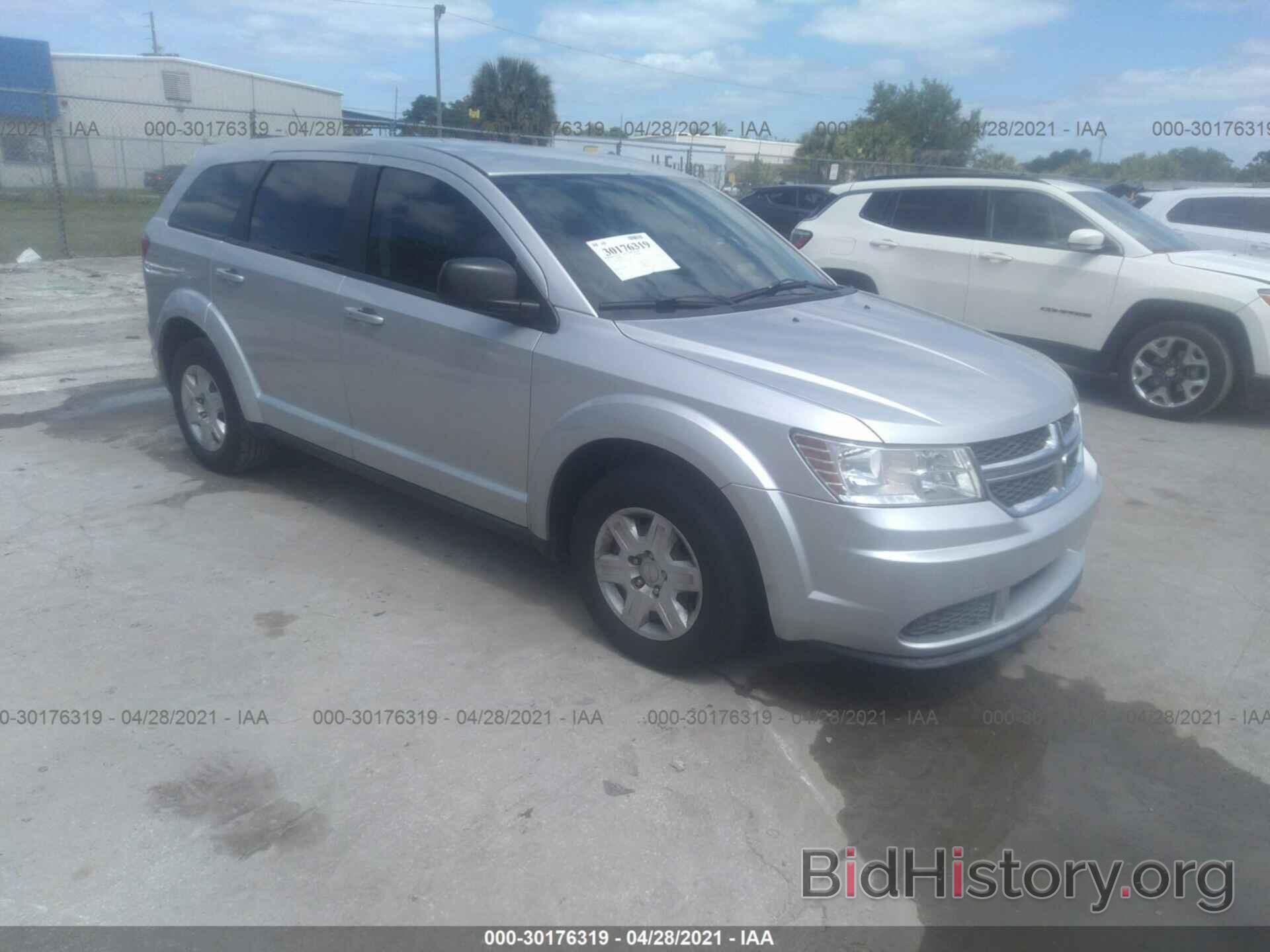 Photo 3C4PDCAB6CT299943 - DODGE JOURNEY 2012