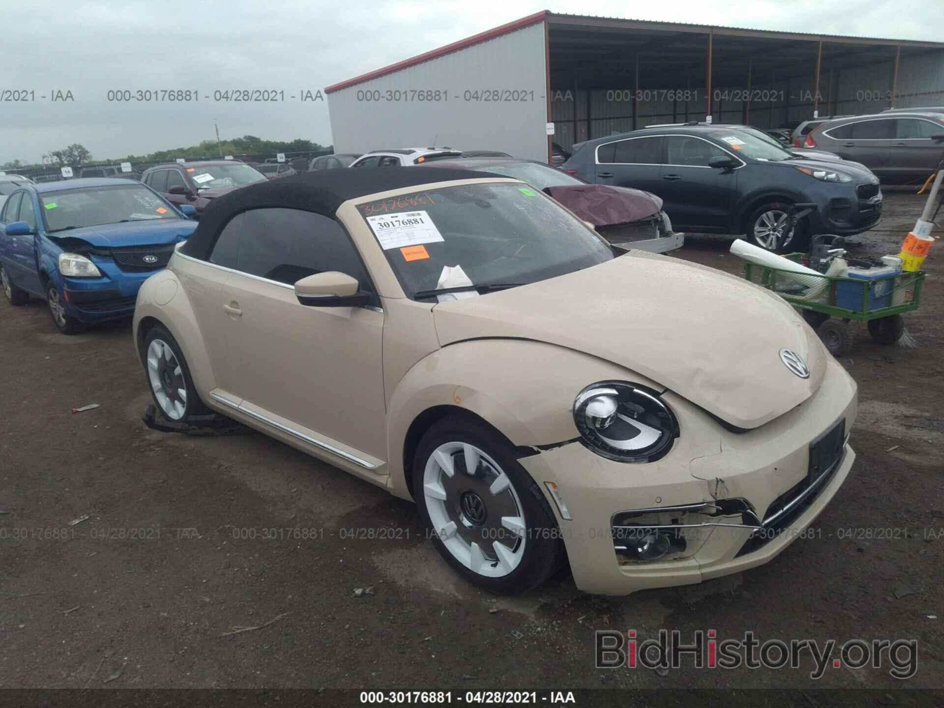 Фотография 3VW5DAAT8KM506519 - VOLKSWAGEN BEETLE CONVERTIBLE 2019