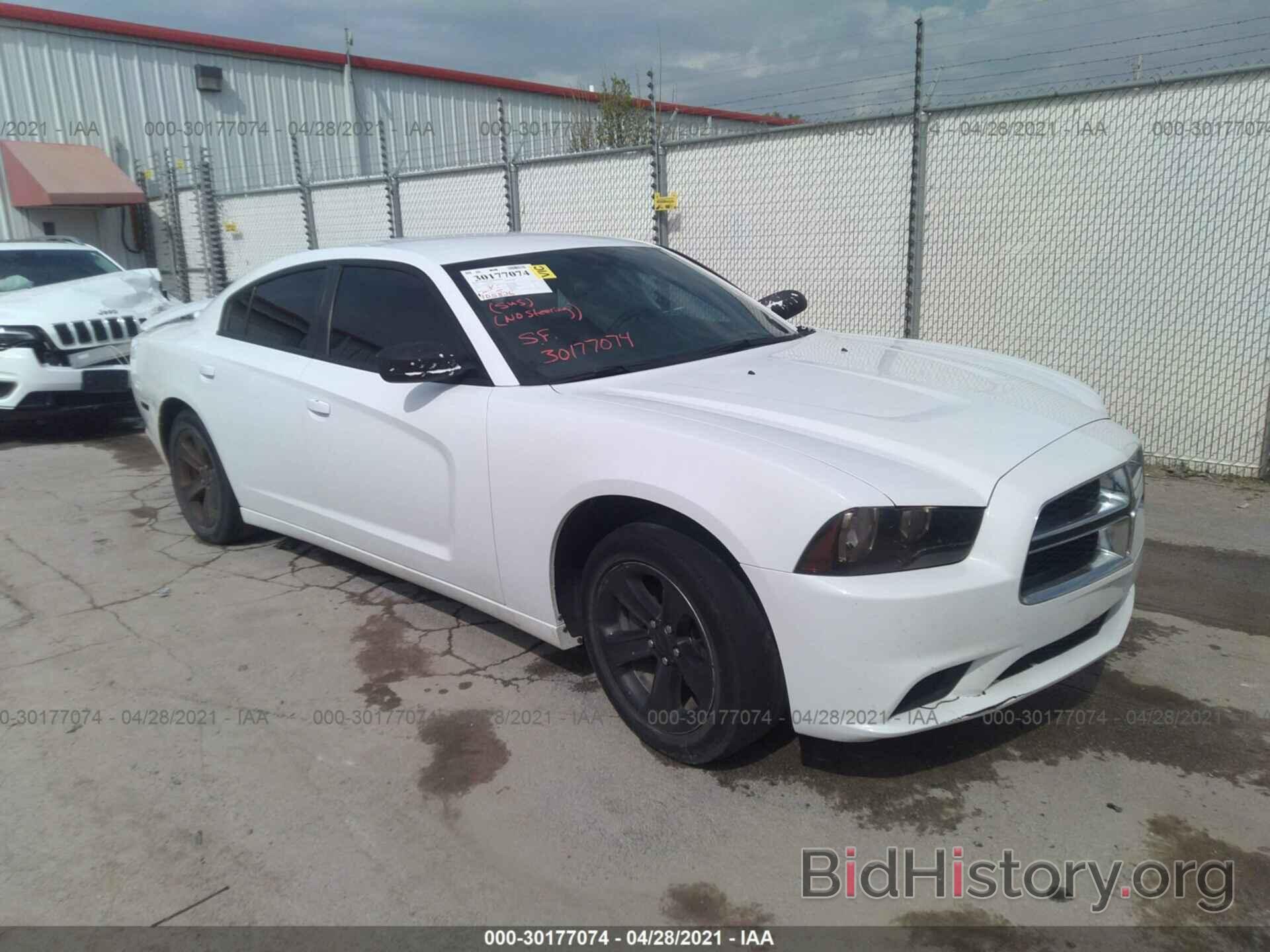 Photo 2C3CDXBG8EH113383 - DODGE CHARGER 2014