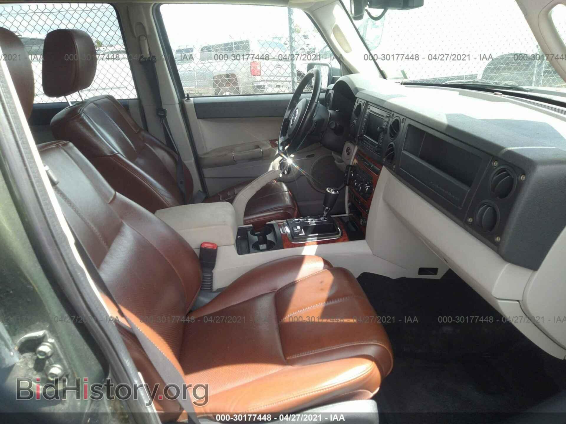 2006 JEEP COMMANDER - VIN: 1J8HG58256C325809 - Фото 5