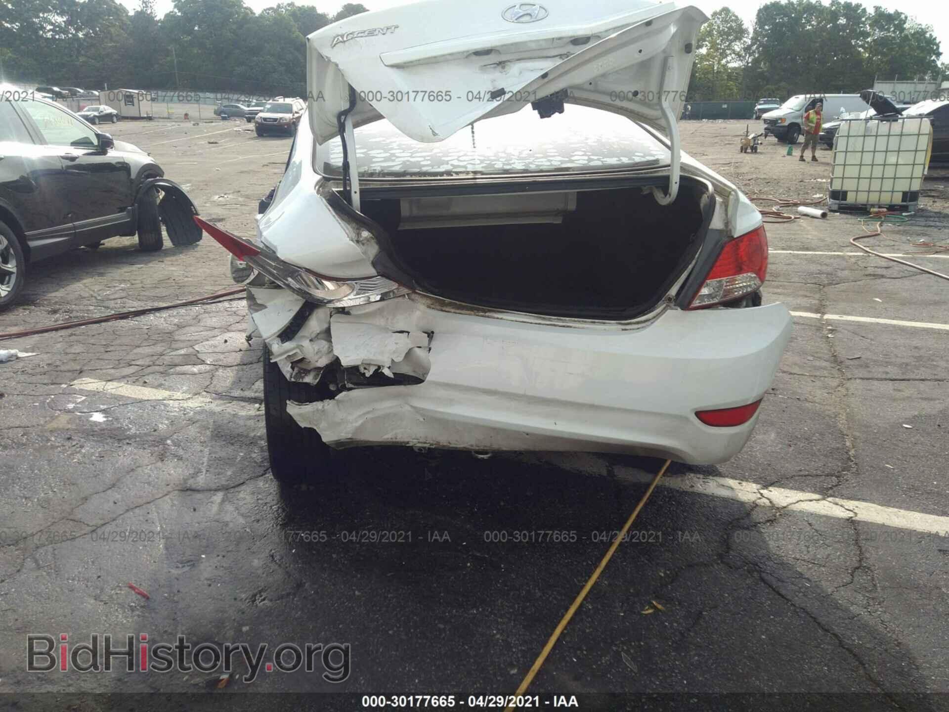 2013 HYUNDAI ACCENT - VIN: KMHCU4AE2DU441416 - Фото 6