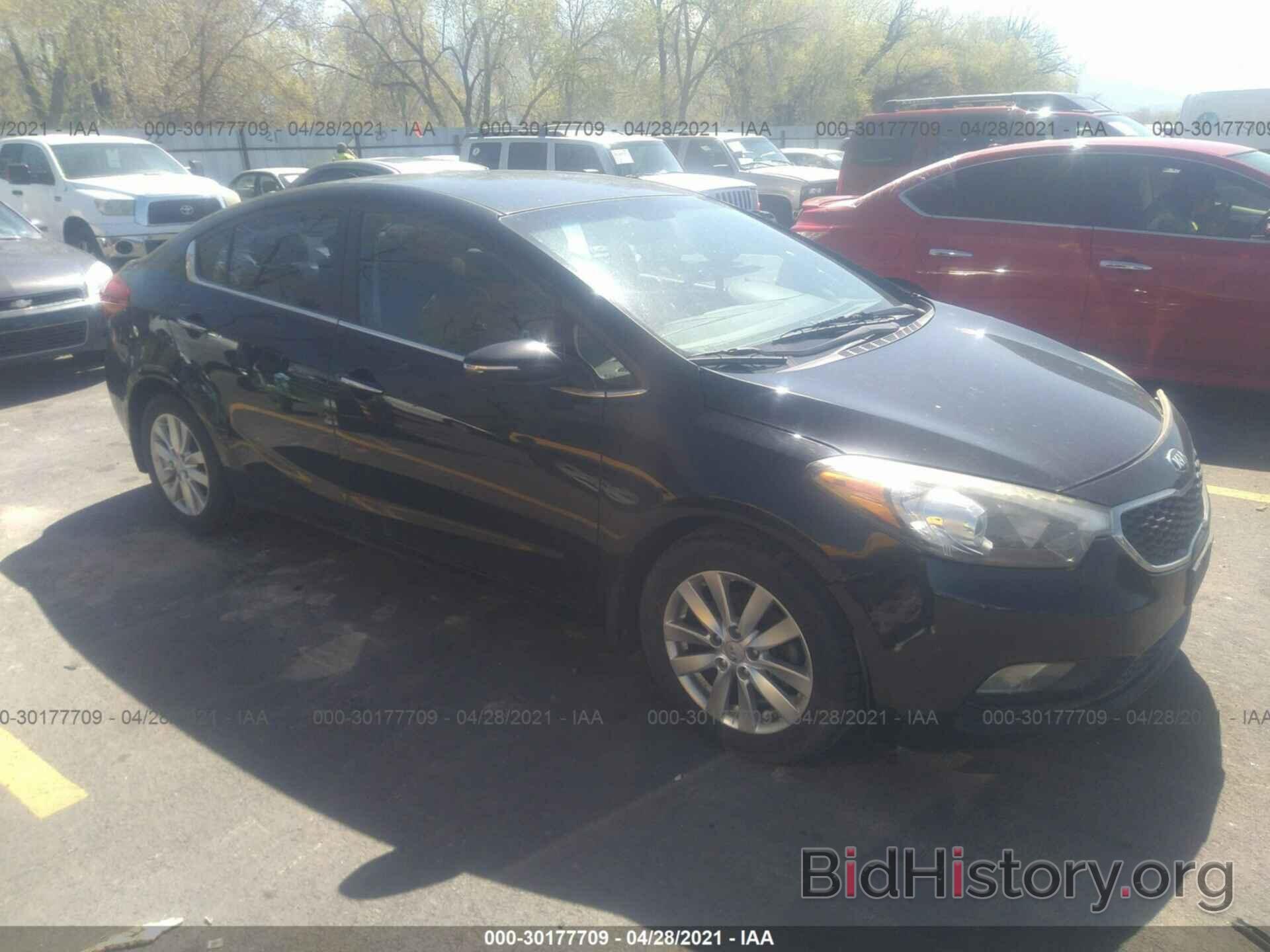 Photo KNAFX4A8XE5103001 - KIA FORTE 2014