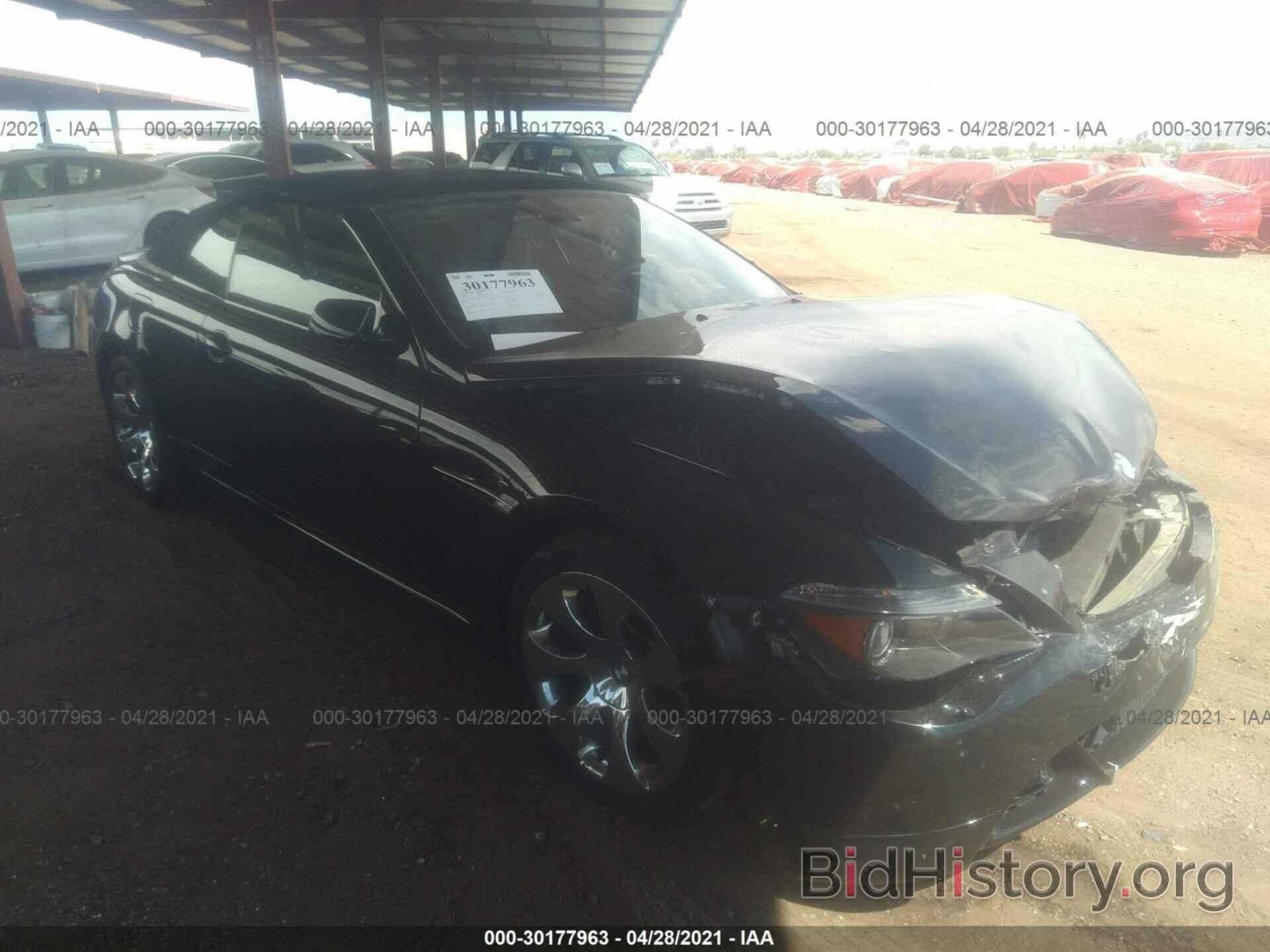 Photo WBAEK13426CN77556 - BMW 6 SERIES 2006