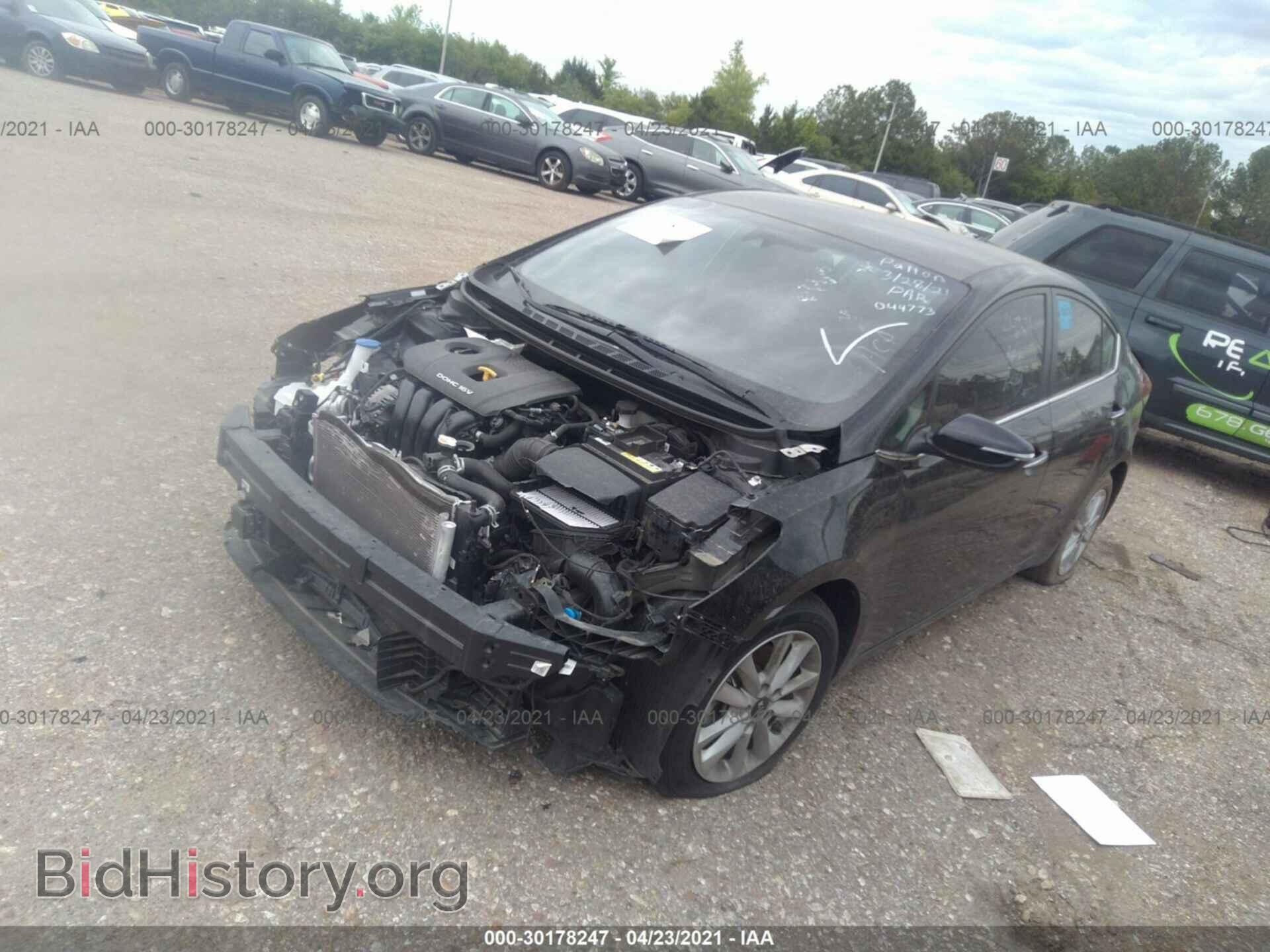 2017 KIA FORTE - VIN: 3KPFL4A7XHE044773 - Фото 2