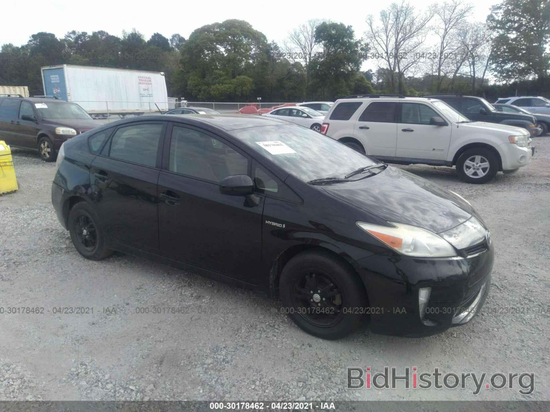 Photo JTDKN3DU5C1527121 - TOYOTA PRIUS 2012