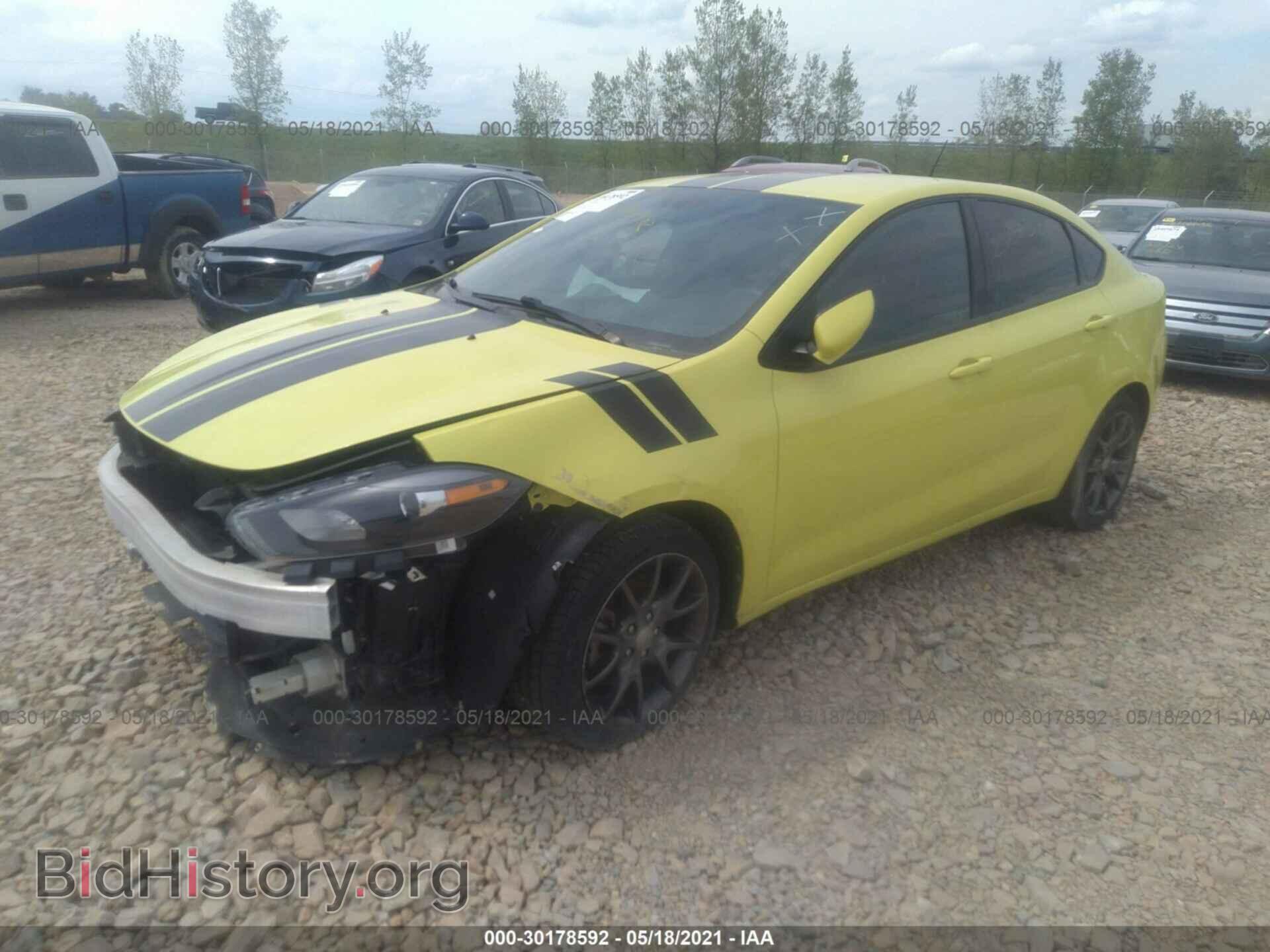 2013 DODGE DART - VIN: 1C3CDFBH8DD135043 - Фото 2