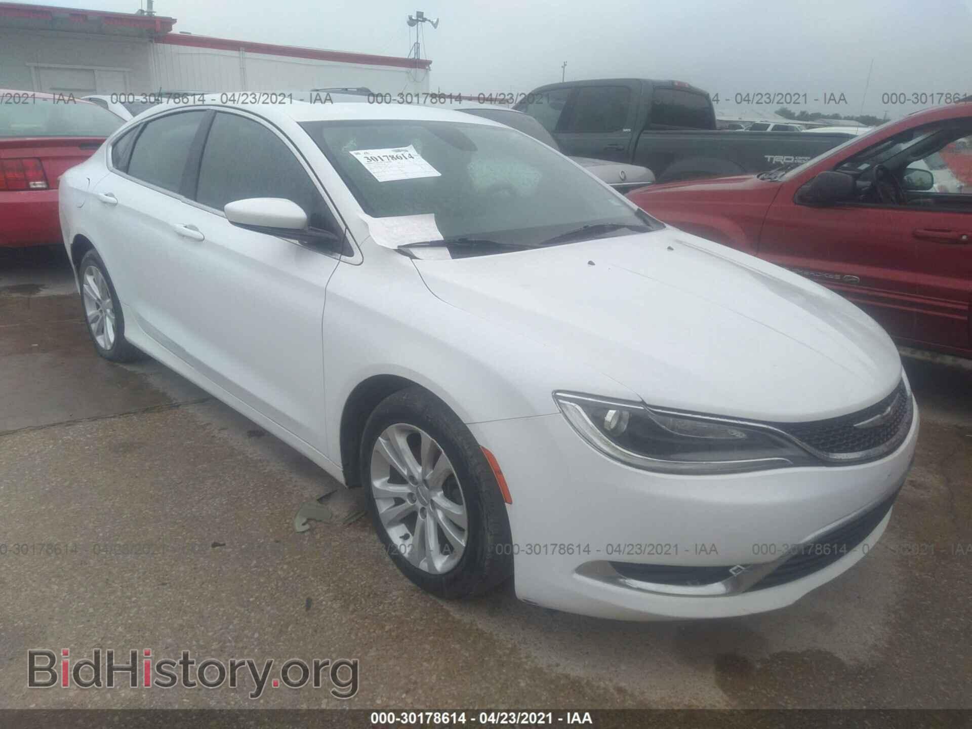 Фотография 1C3CCCAB8FN679716 - CHRYSLER 200 2015