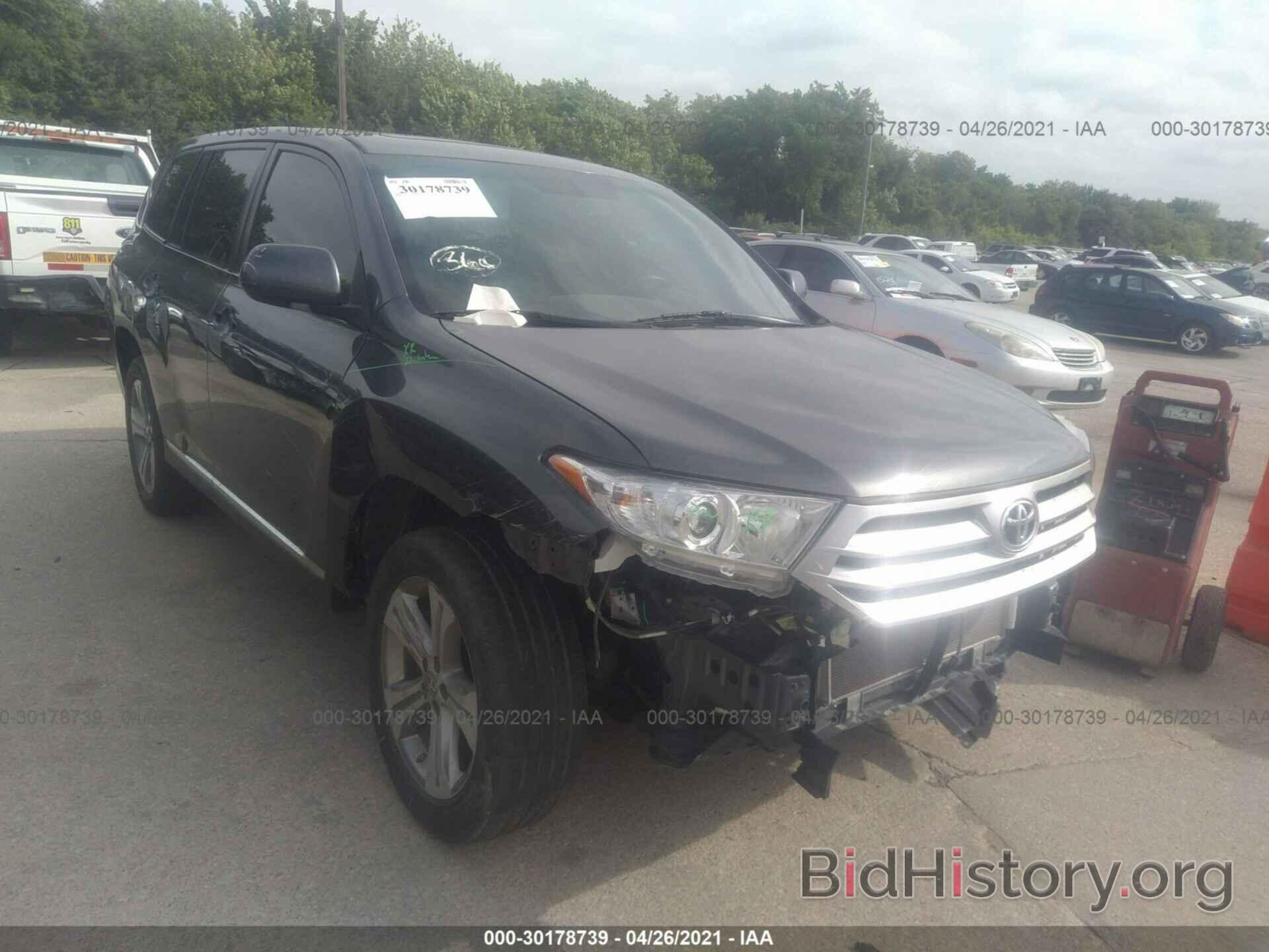 Photo 5TDDK3EH0CS129255 - TOYOTA HIGHLANDER 2012