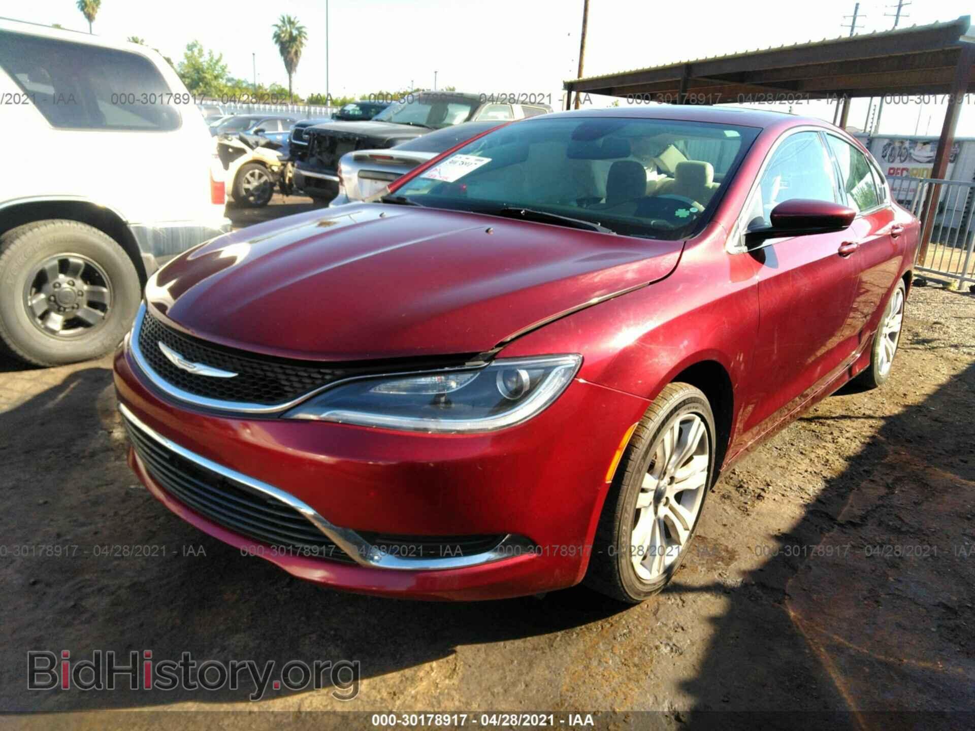 2015 CHRYSLER 200 - VIN: 1C3CCCAB7FN622651 - Фото 2