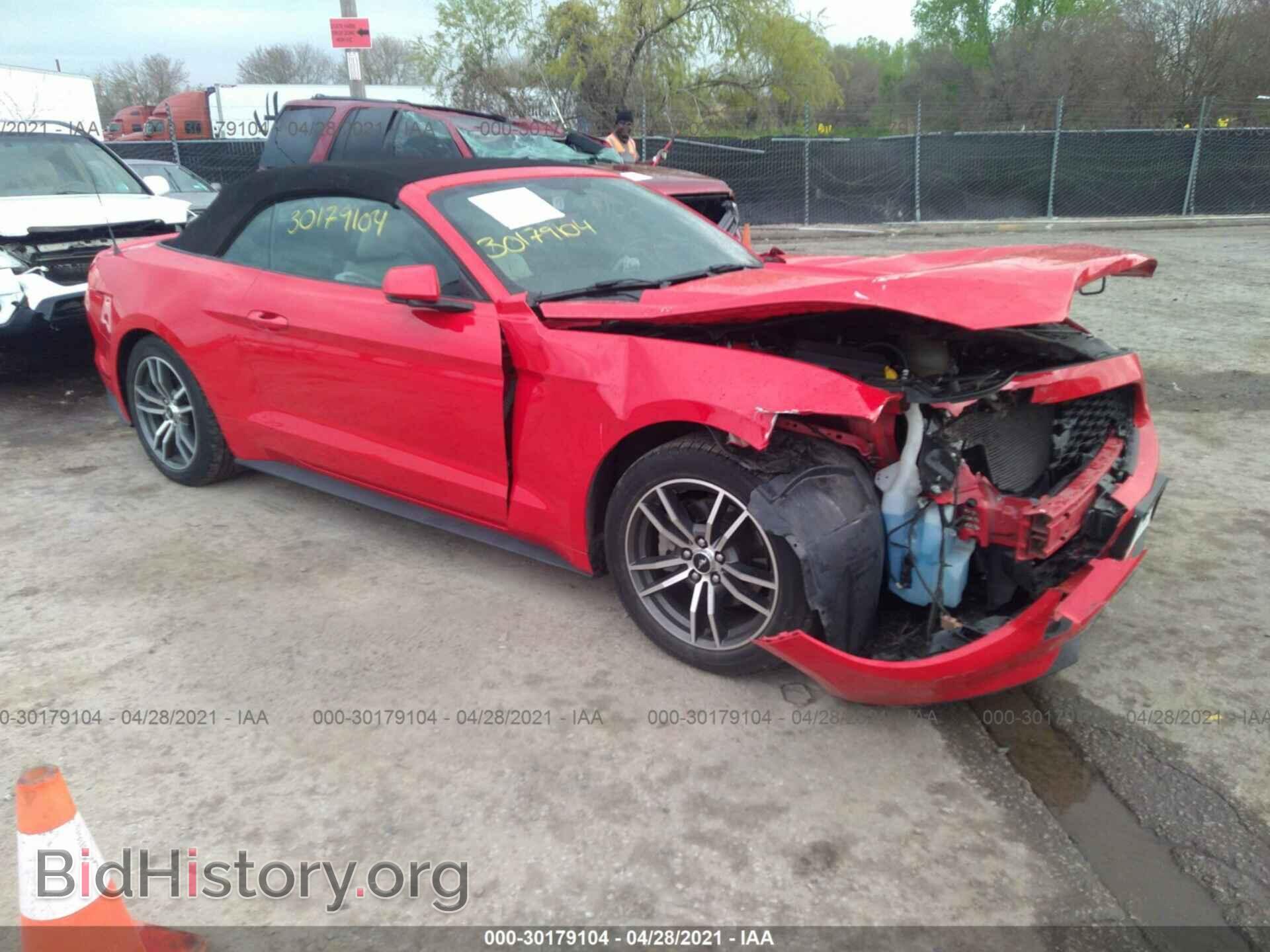Photo 1FATP8UH6H5324159 - FORD MUSTANG 2017