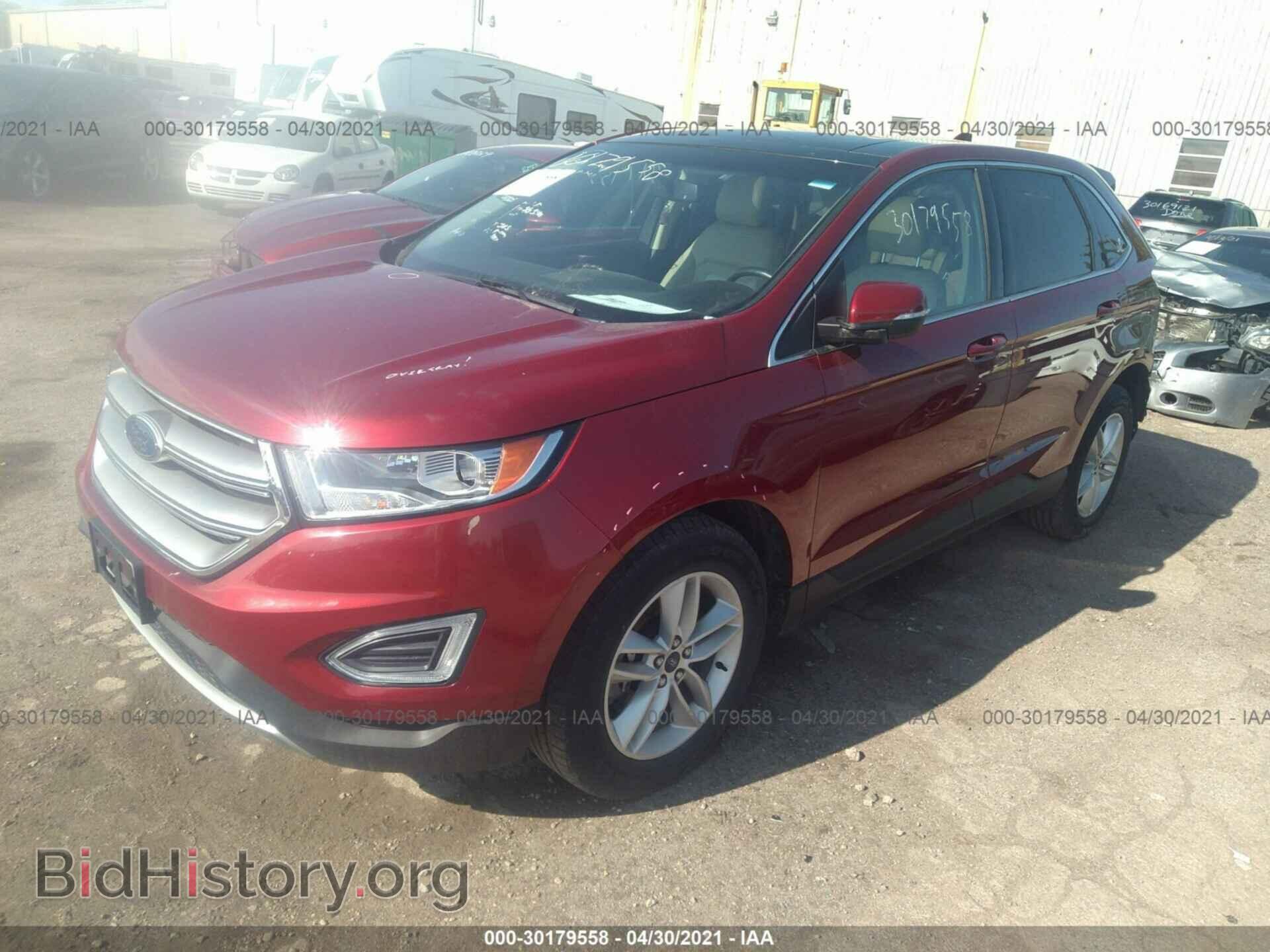 2015 FORD EDGE - VIN: 2FMTK4J99FBB12682 - Фото 2