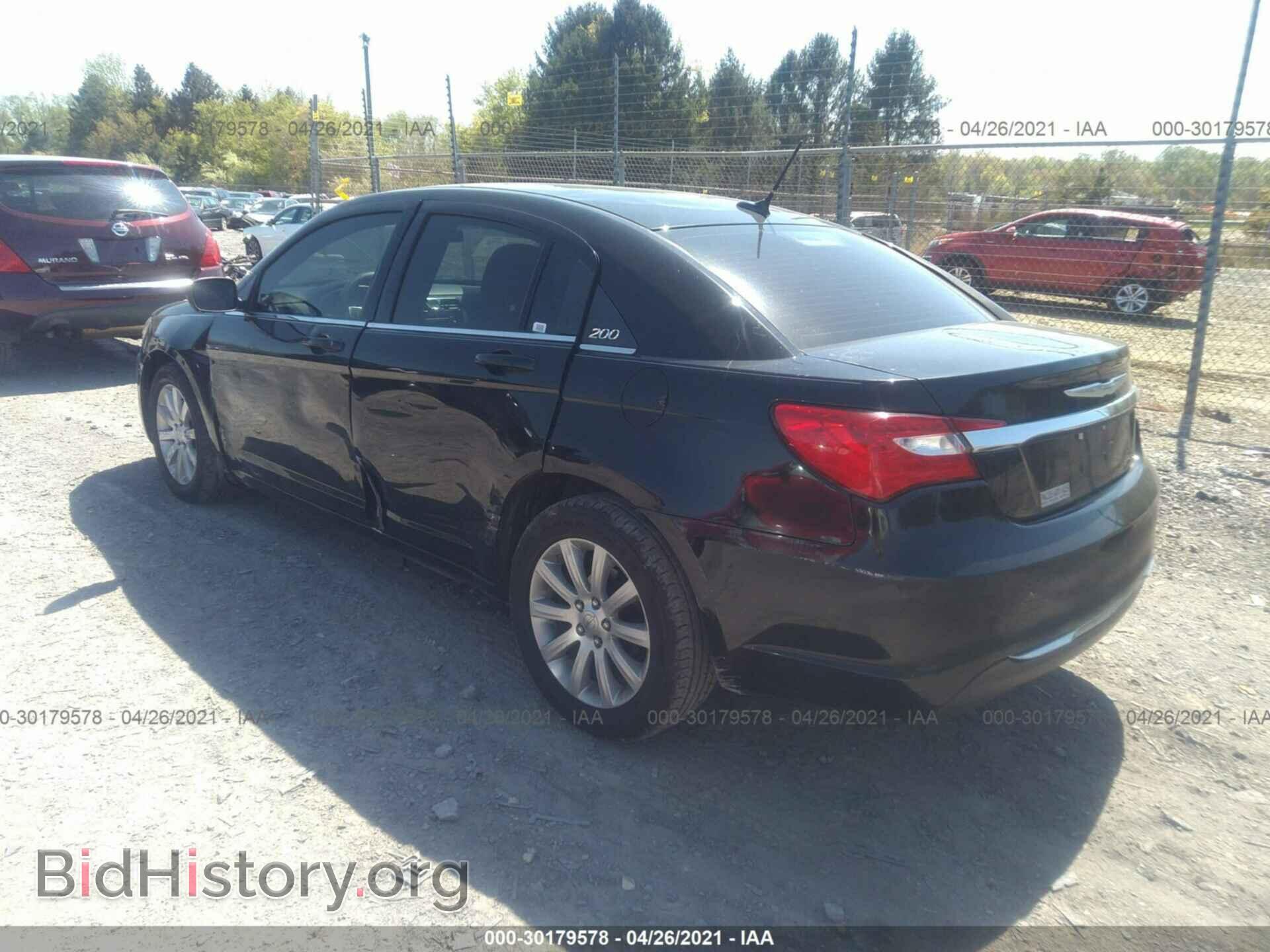 2013 CHRYSLER 200 - VIN: 1C3CCBBB3DN516297 - Фото 3