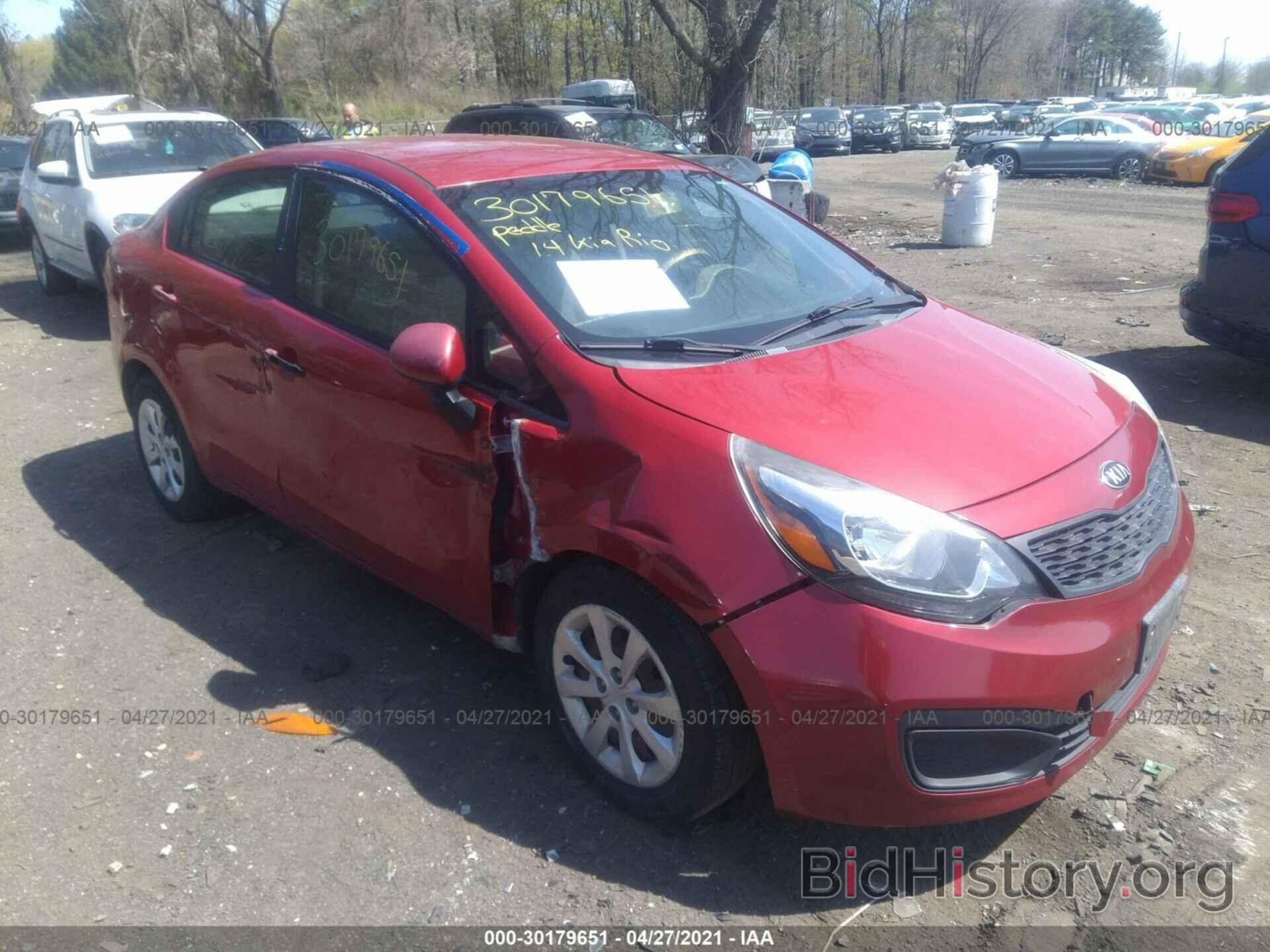 Photo KNADM4A34E6375798 - KIA RIO 2014