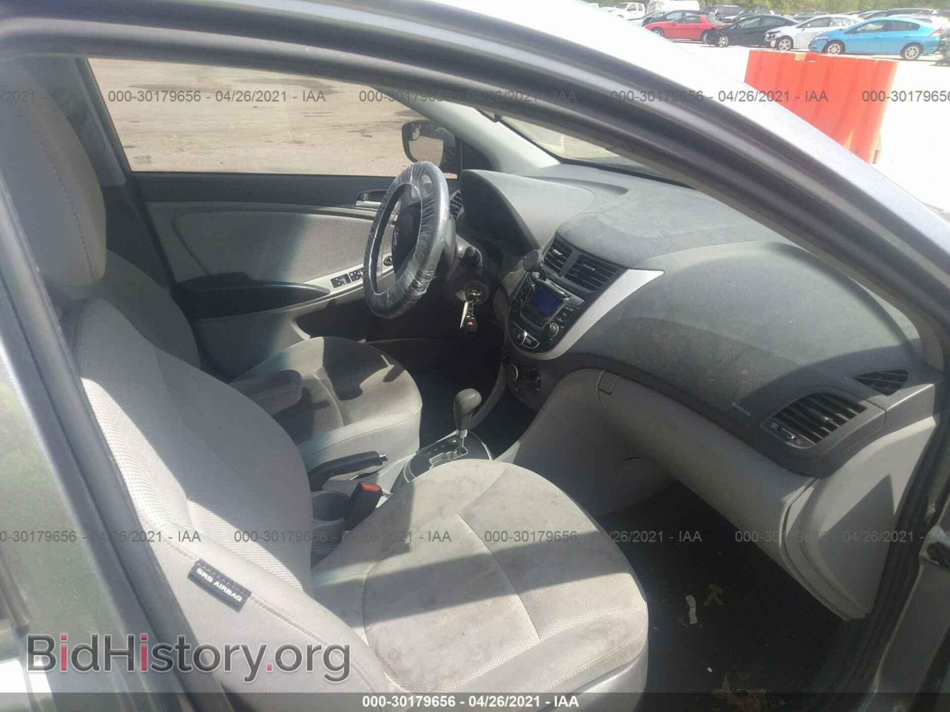 2014 HYUNDAI ACCENT - VIN: KMHCT4AE6EU707718 - Фото 5