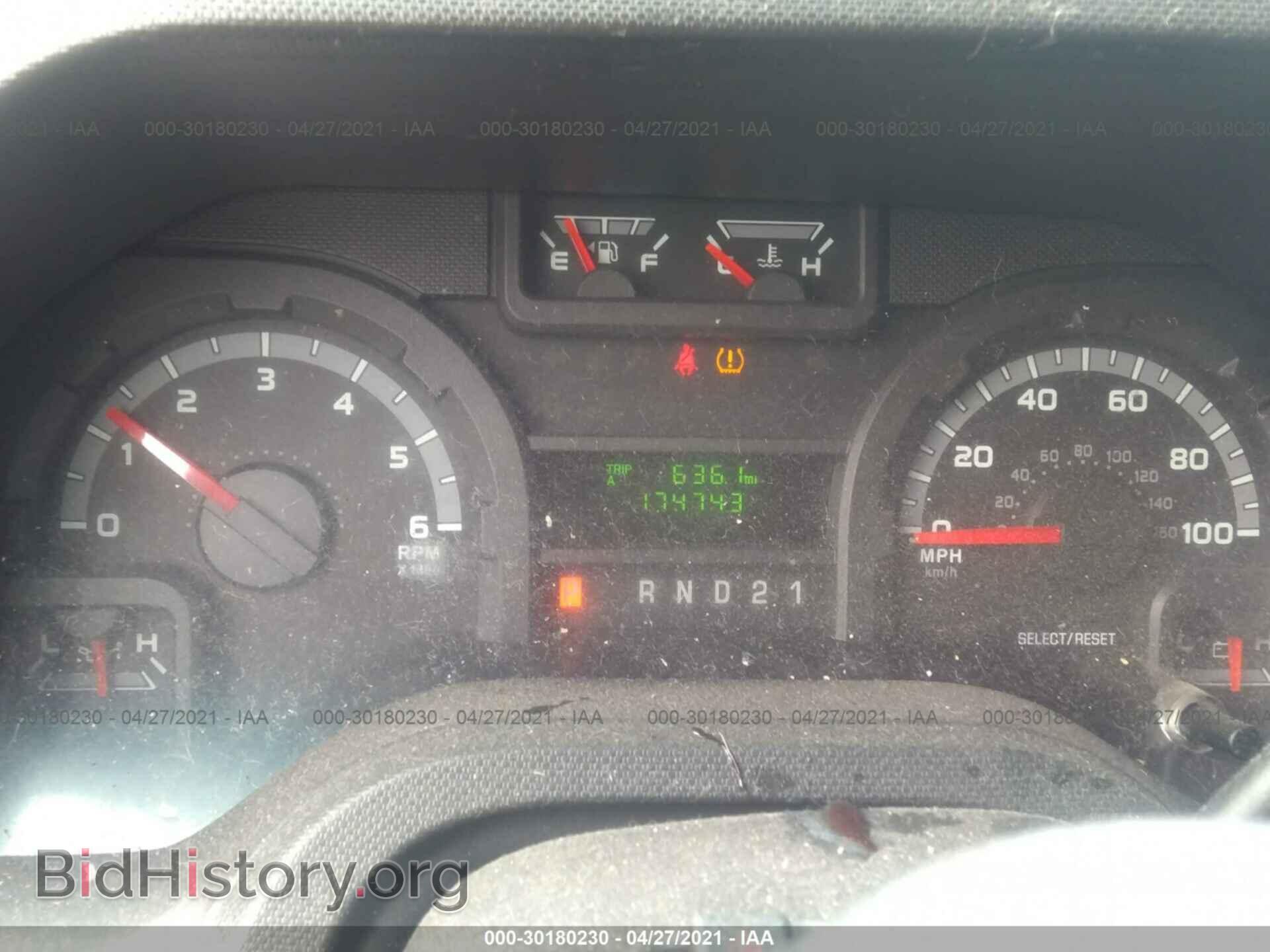 2009 FORD ECONOLINE CARGO VAN - VIN: 1FTNE24W89DA34713 - Фото 7