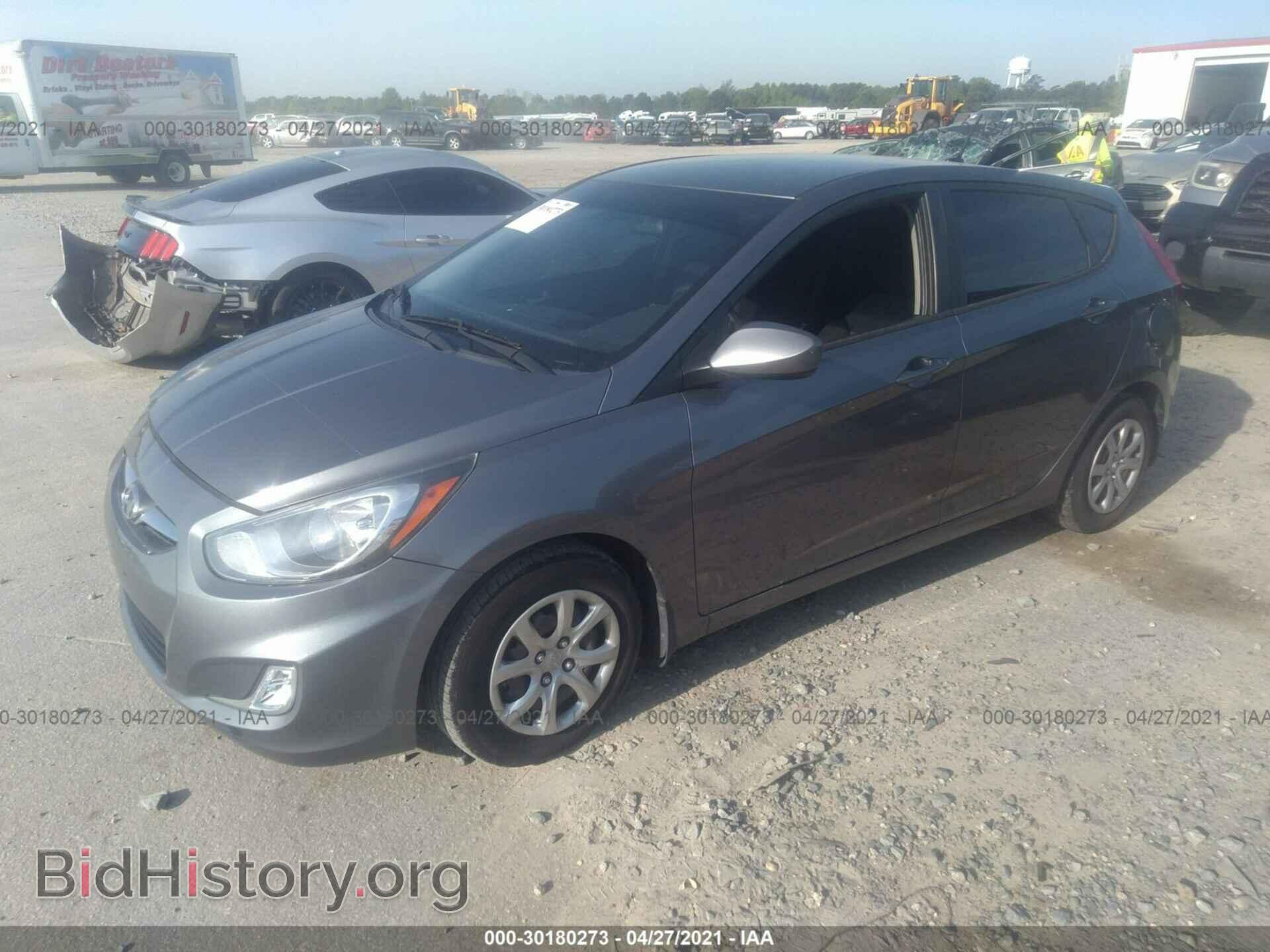 2014 HYUNDAI ACCENT - VIN: KMHCT5AE8EU182974 - Фото 2