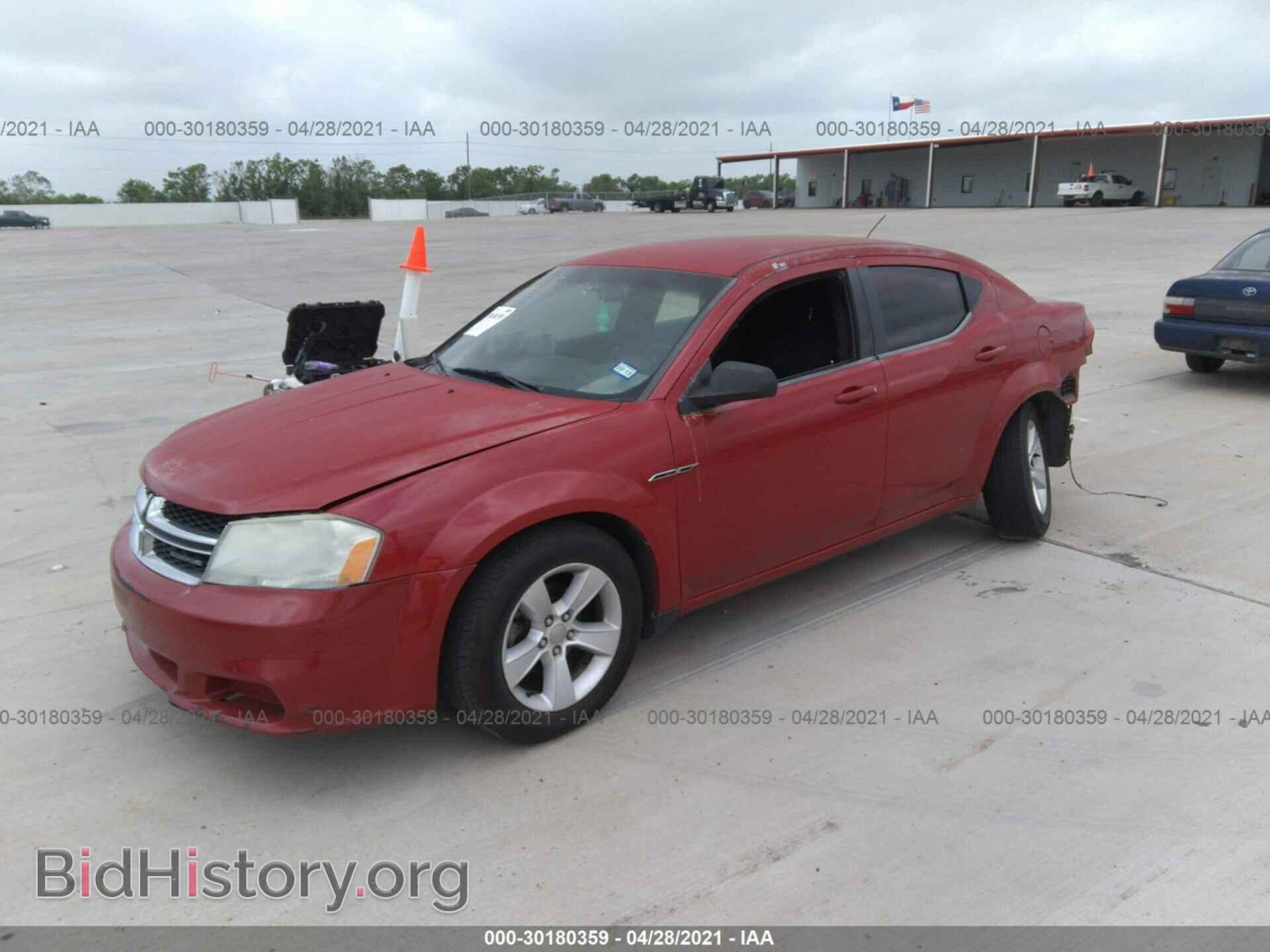 2011 DODGE AVENGER - VIN: 1B3BD4FB7BN533970 - Фото 2