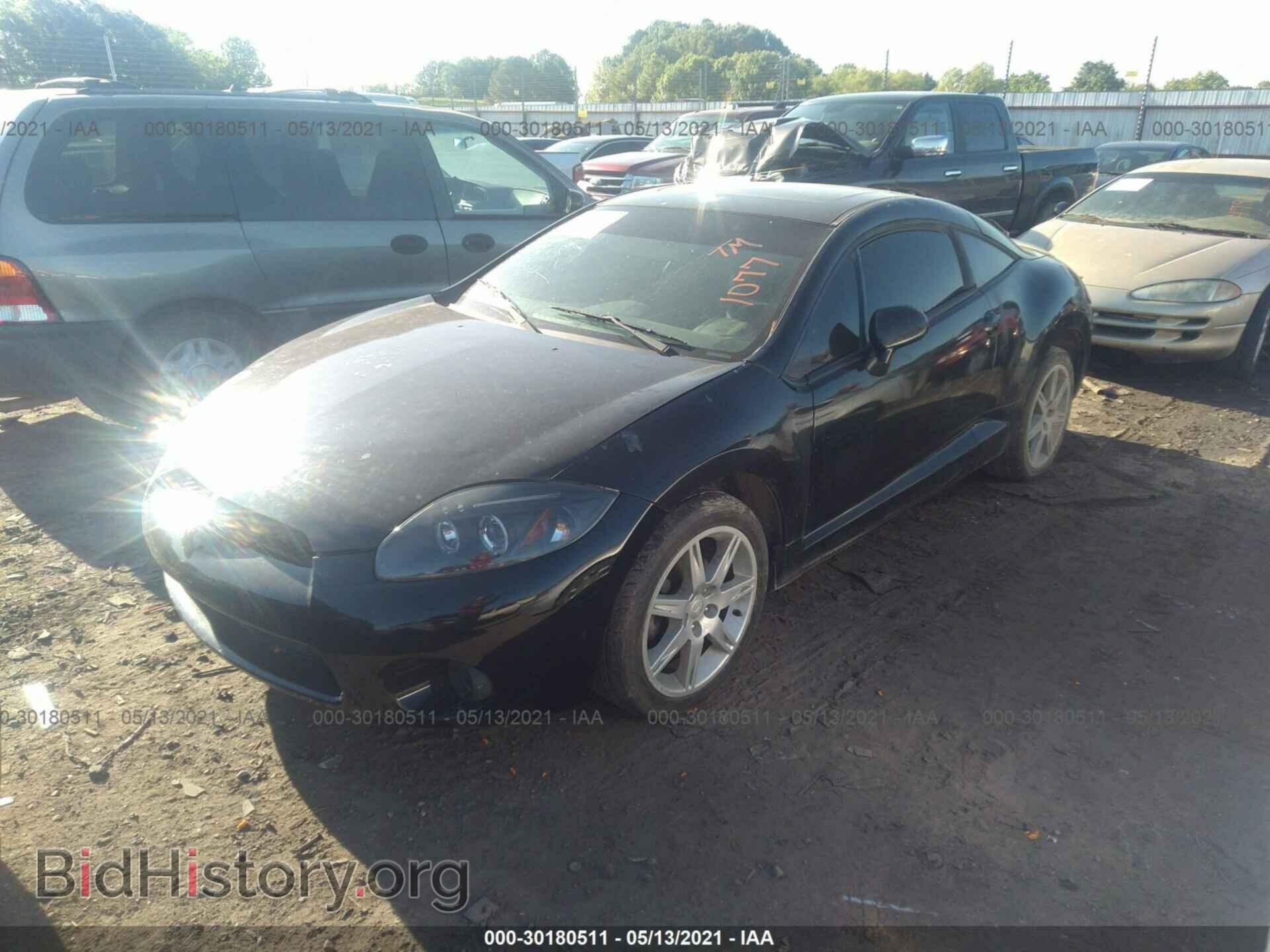 2007 MITSUBISHI ECLIPSE - VIN: 4A3AK64F07E071077 - Фото 2