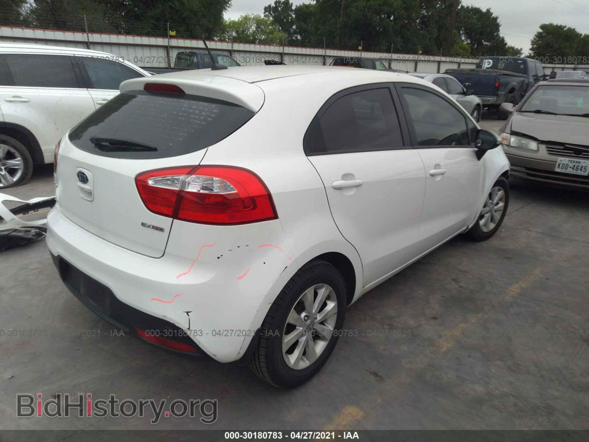 2013 KIA RIO - VIN: KNADN5A30D6096575 - Photo 4