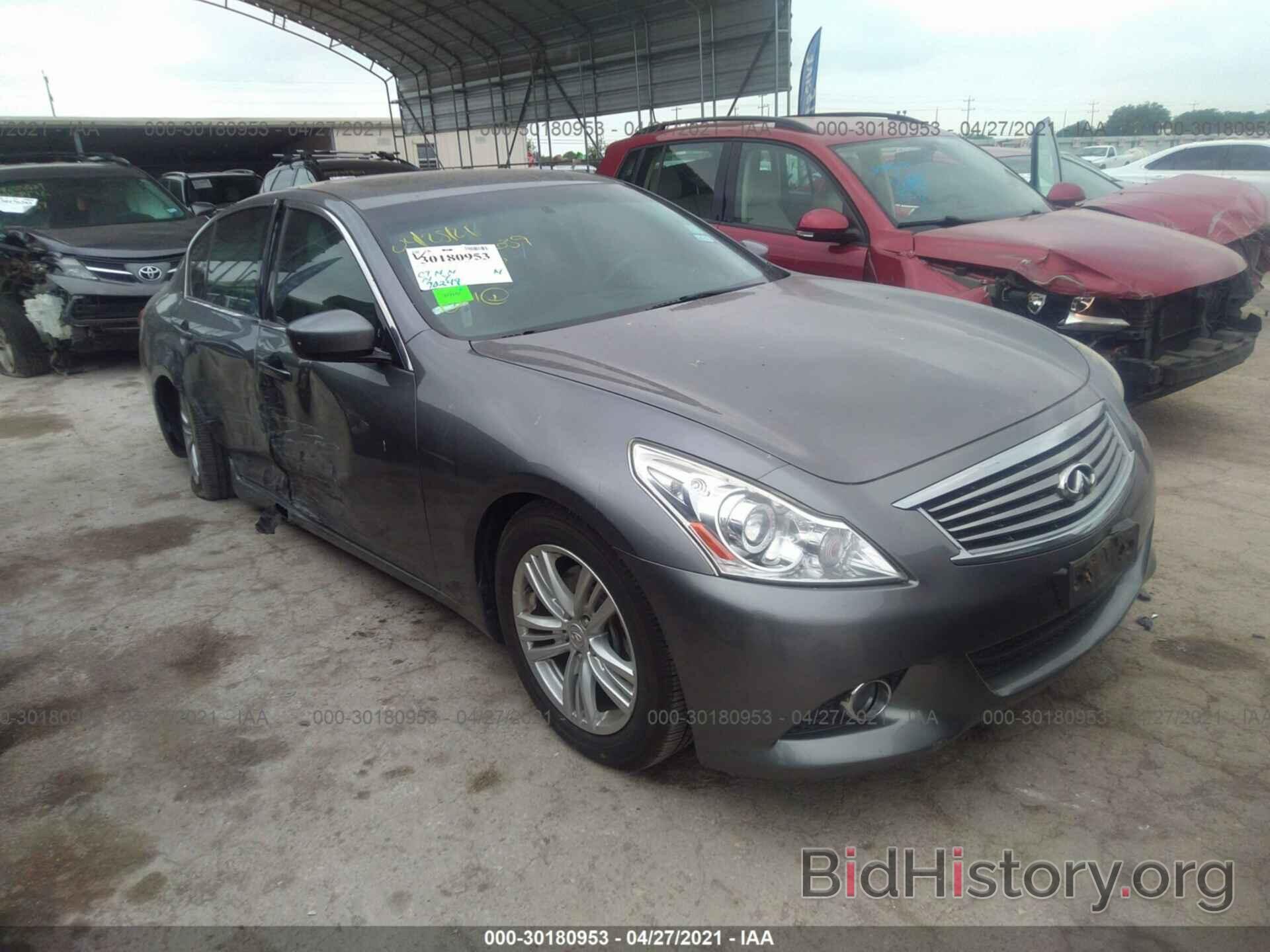 Photo JN1CV6AP0DM304850 - INFINITI G37 SEDAN 2013