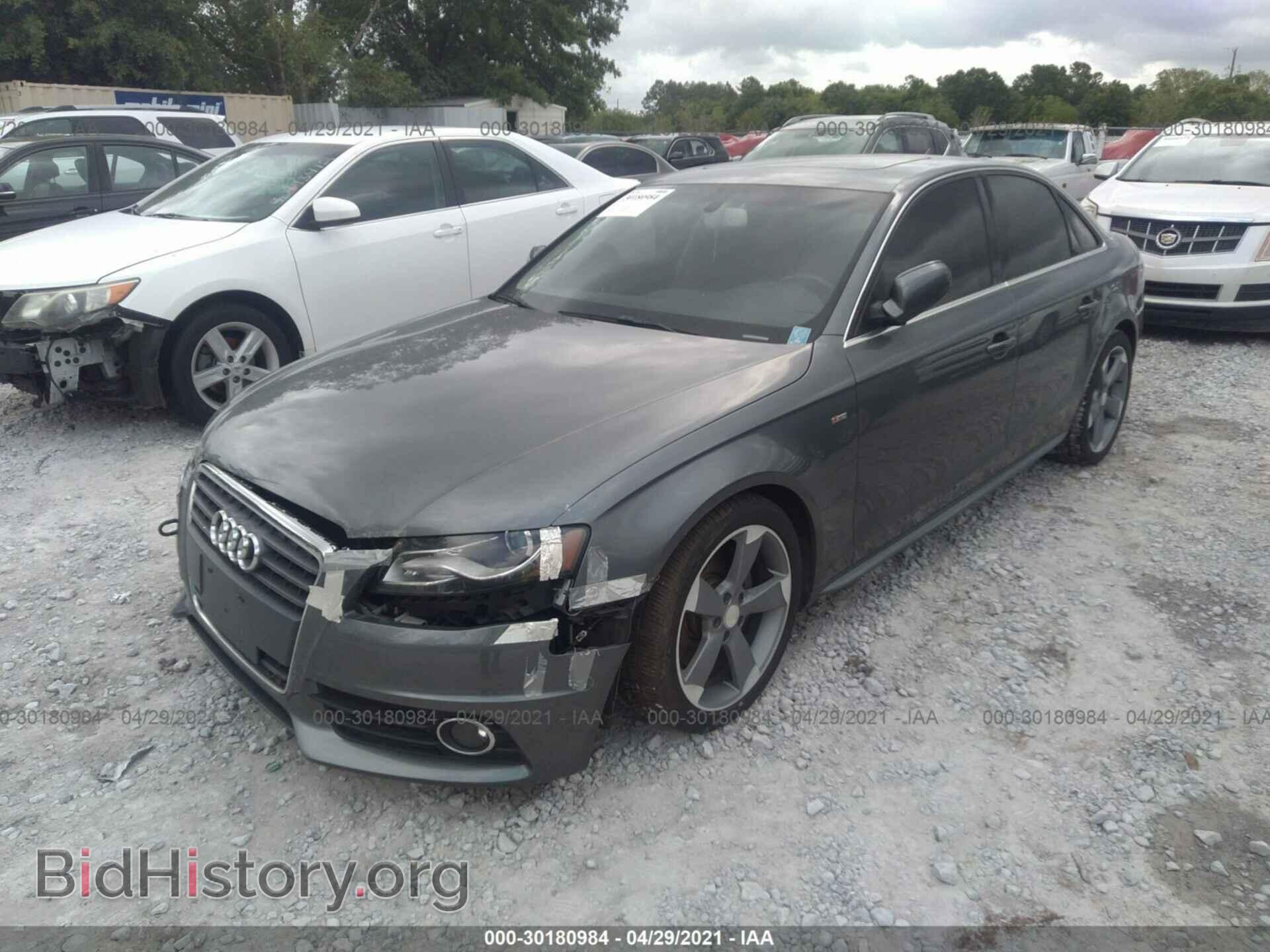2012 AUDI A4 - VIN: WAUEFAFL6CA120022 - Фото 2