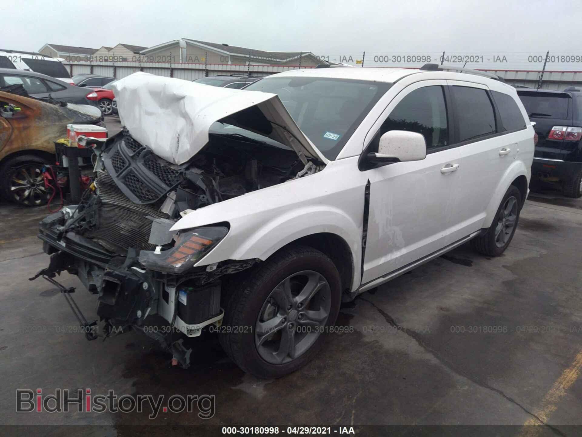 2017 DODGE JOURNEY - VIN: 3C4PDCGB9HT566023 - Фото 2