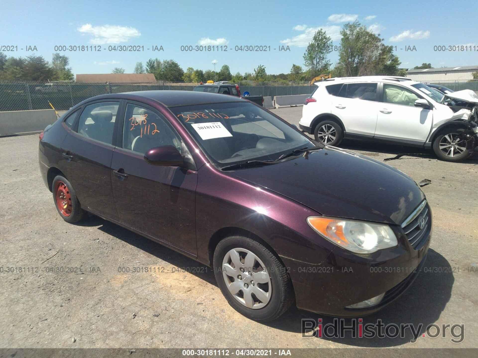 Photo KMHDU46D08U559068 - HYUNDAI ELANTRA 2008