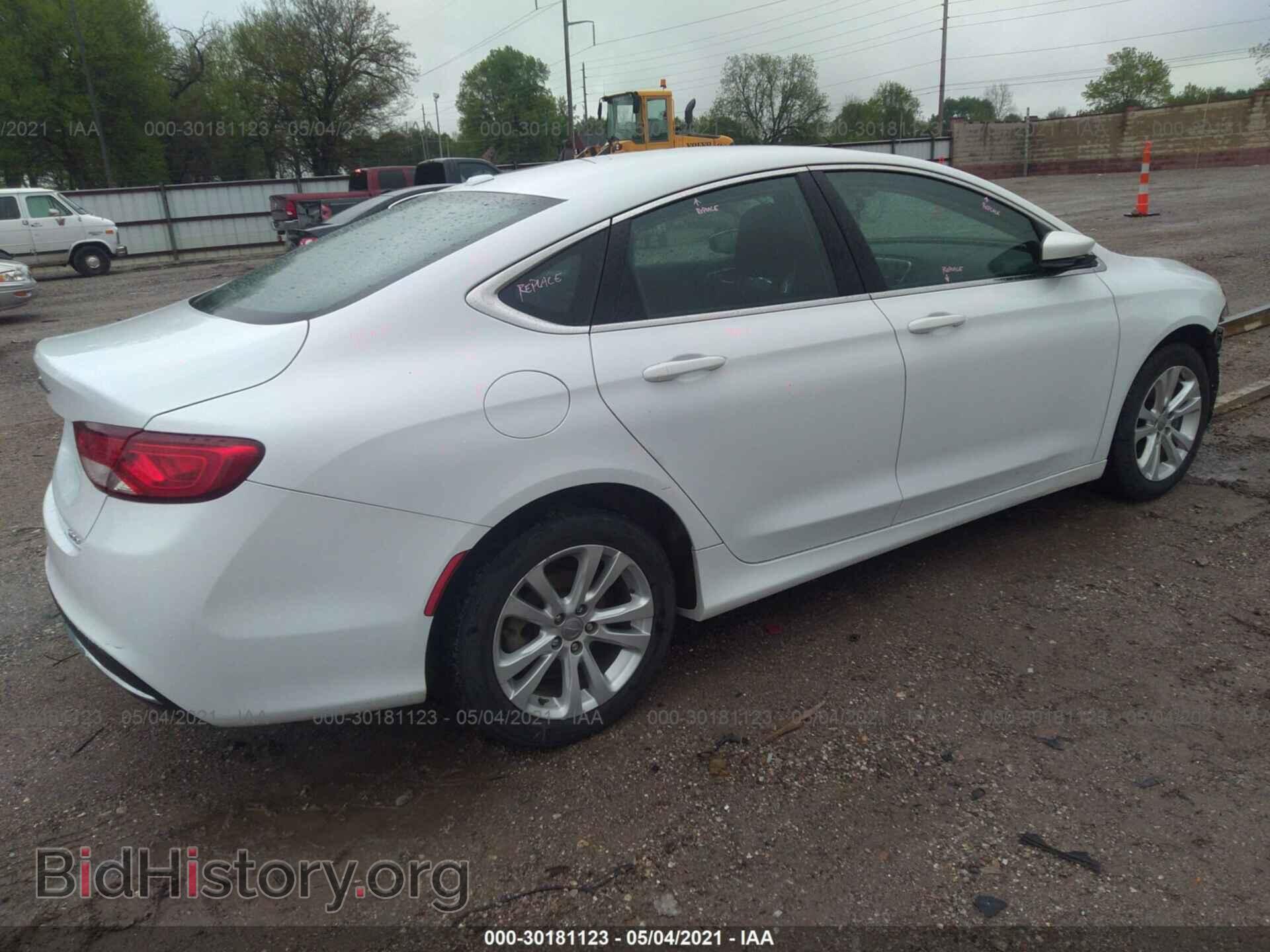 2016 CHRYSLER 200 - VIN: 1C3CCCAB9GN164399 - Фото 4