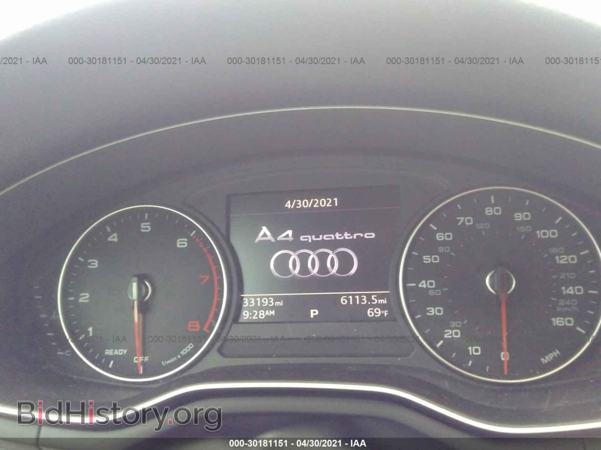 2017 AUDI A4 - VIN: WAUANAF44HN042687 - Фото 7